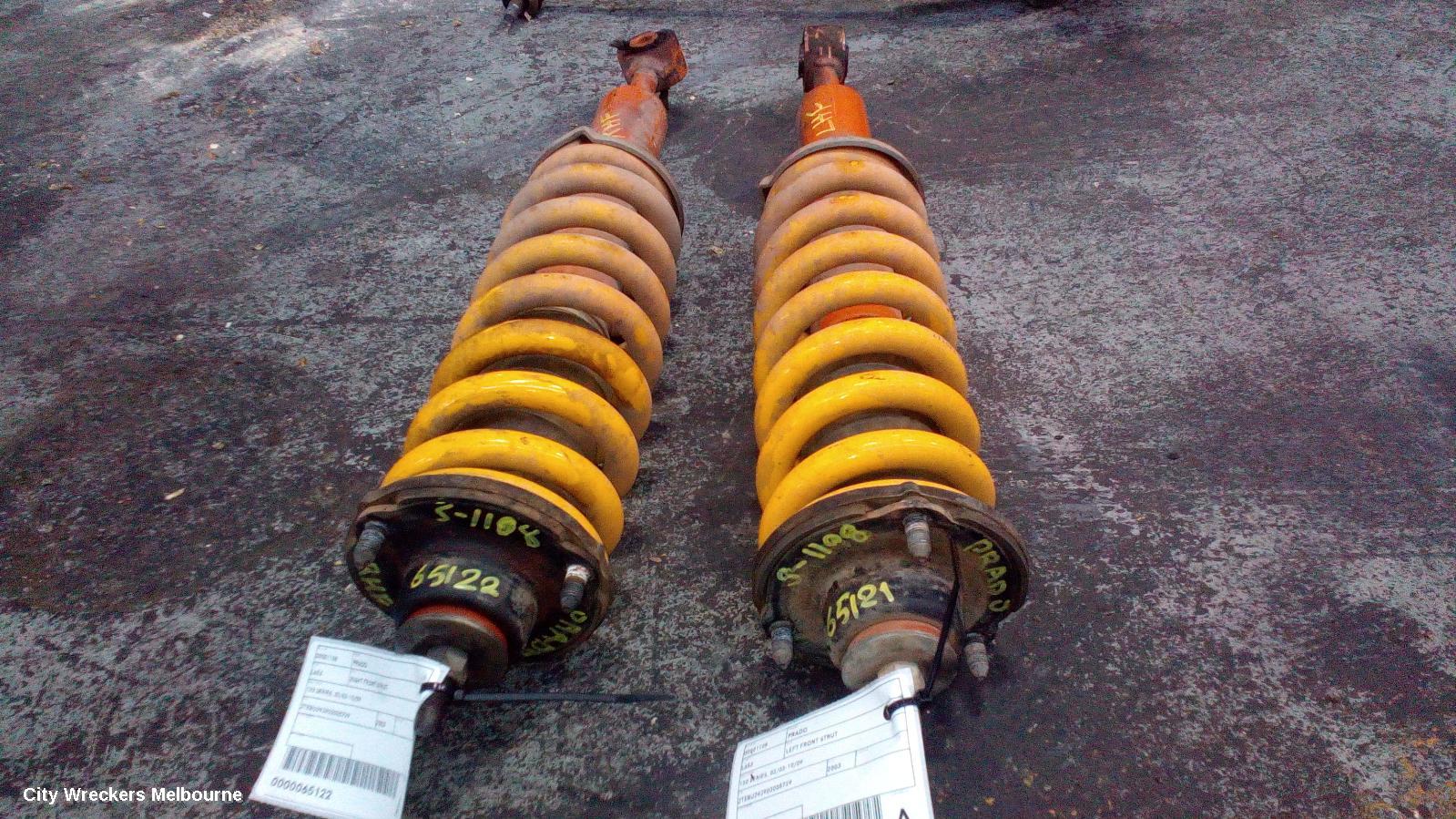 TOYOTA PRADO RIGHT FRONT STRUT, 120 SERIES, 02/2003 - 10/2009