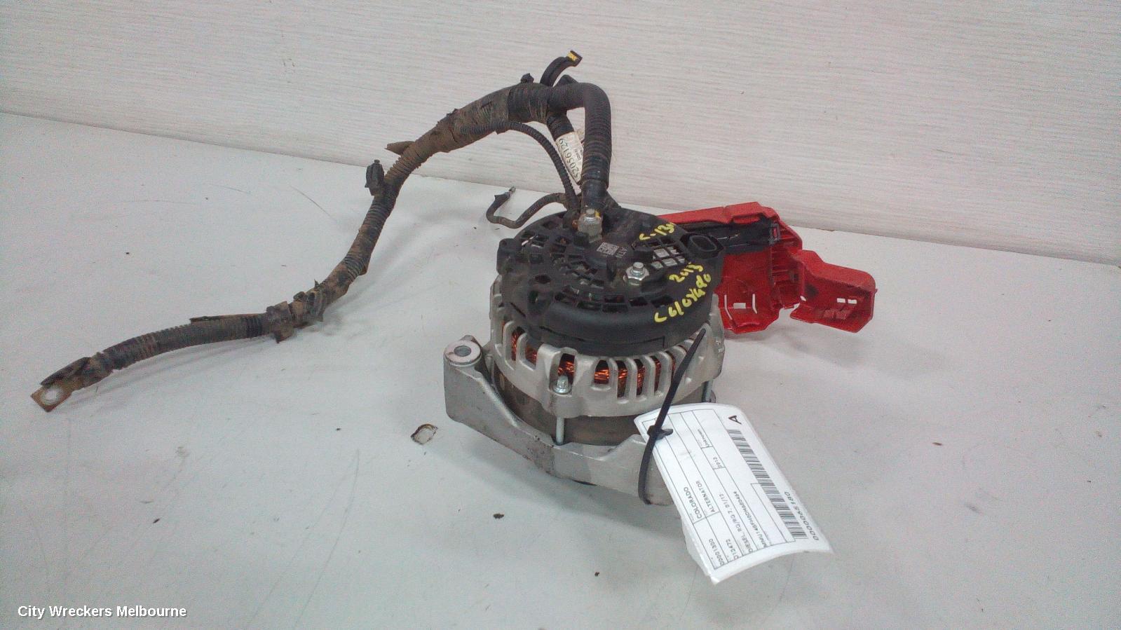 HOLDEN COLORADO ALTERNATOR, DIESEL, RG/RG 7, 01/2012 ONWARDS