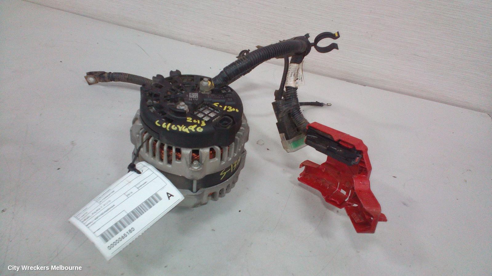 HOLDEN COLORADO ALTERNATOR, DIESEL, RG/RG 7, 01/2012 ONWARDS