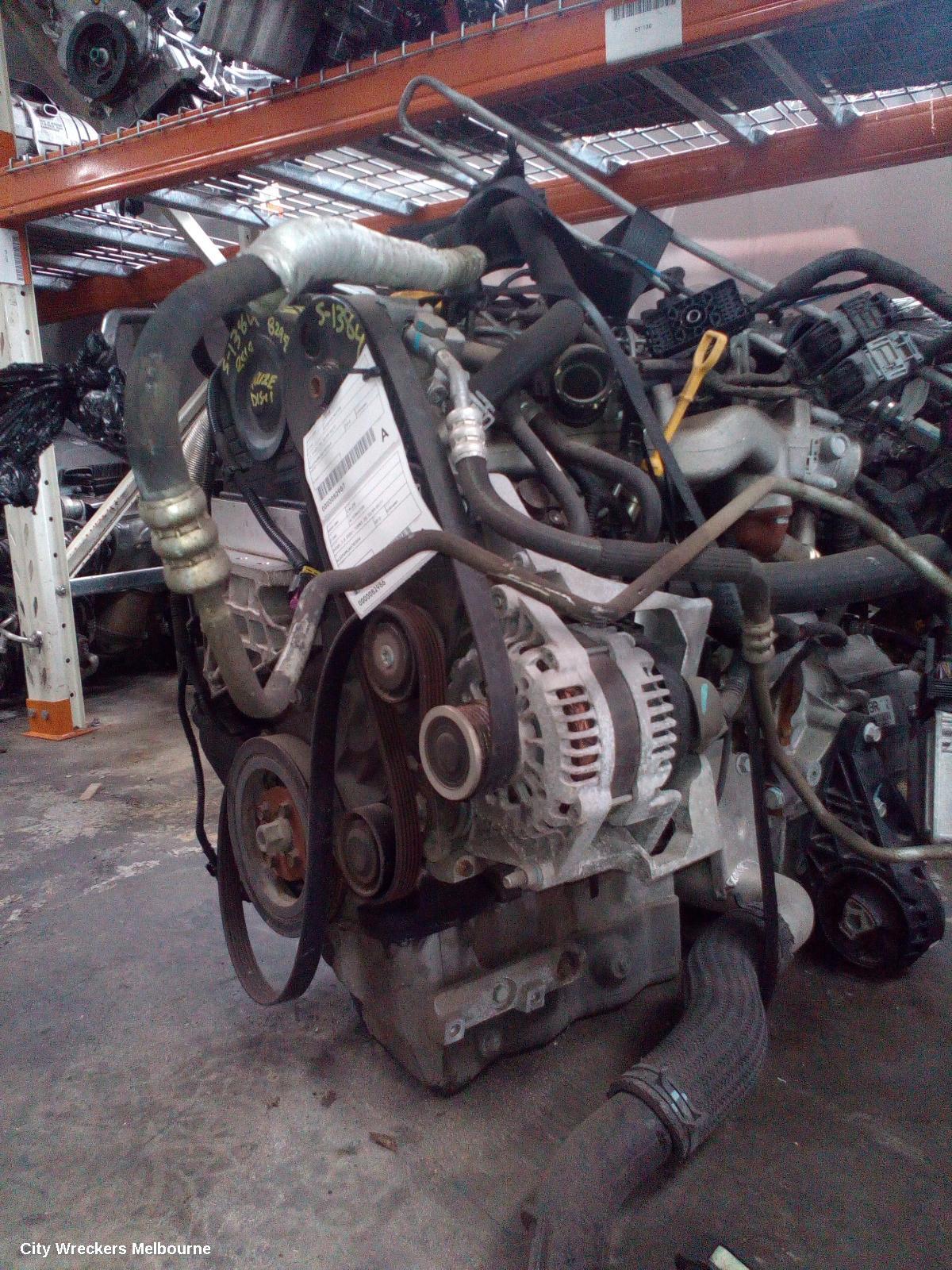 HOLDEN CRUZE ENGINE, DIESEL, 2.0, Z20S1, TURBO, JG, 03/2009 - 02/2011
