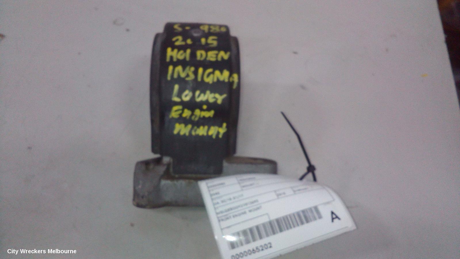 HOLDEN INSIGNIA MOUNT, GA, 02/2015 - 01/2017