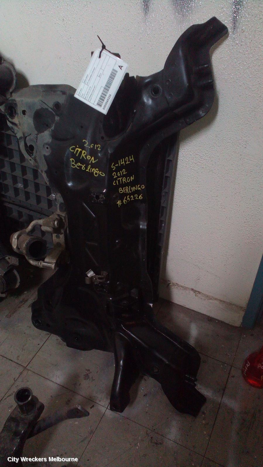 CITROEN BERLINGO FRT XMEMBER/CRADLE, B9C, 03/2009 - 12/2018