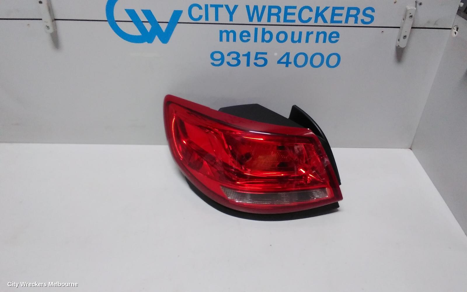 HOLDEN COMMODORE LEFT TAILLIGHT, VF, SEDAN, CLEAR TYPE, EVOKE/SV6/SS/INTERNATIONAL, 05/2013 - 12/2017