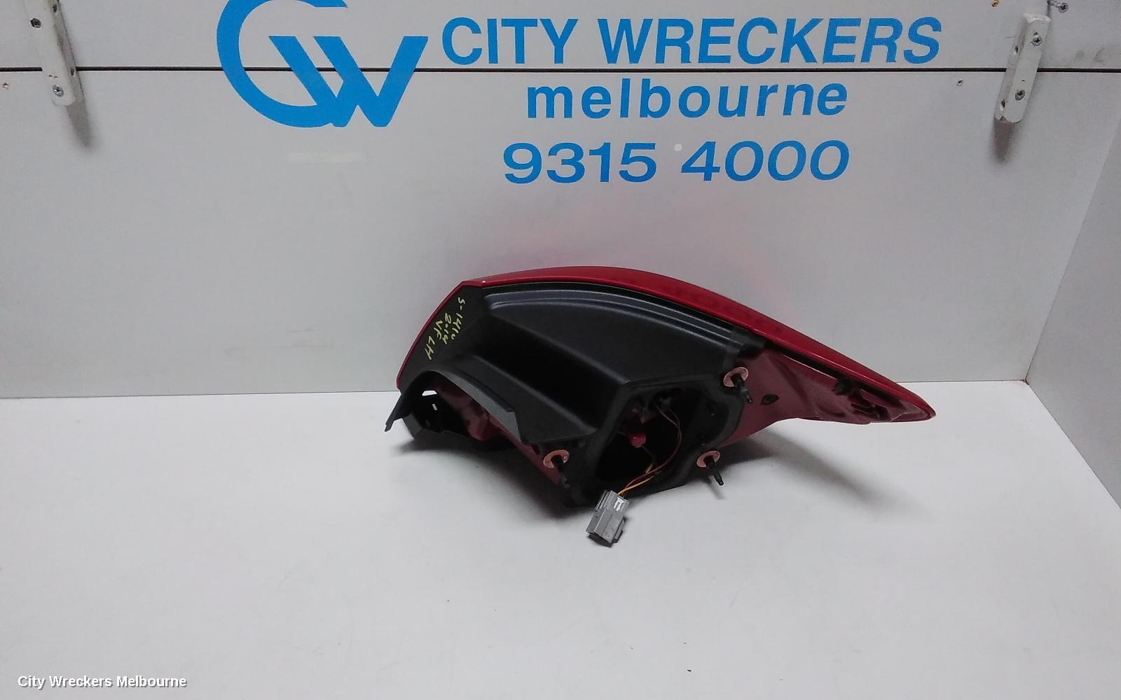 HOLDEN COMMODORE LEFT TAILLIGHT, VF, SEDAN, CLEAR TYPE, EVOKE/SV6/SS/INTERNATIONAL, 05/2013 - 12/2017