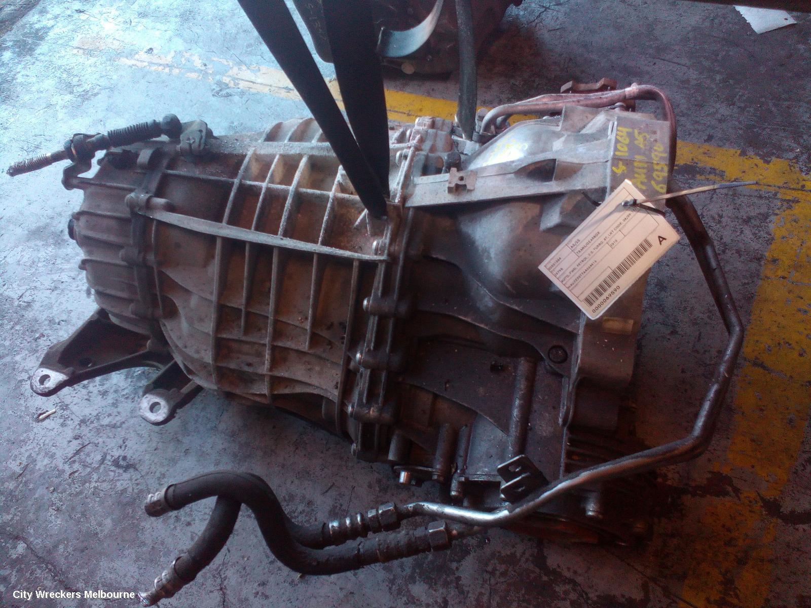 AUDI A5 TRANS/GEARBOX, AUTO, FWD, PETROL, 2.0, TURBO, 8T, LKT CODE, 08/2009 - 11/2016