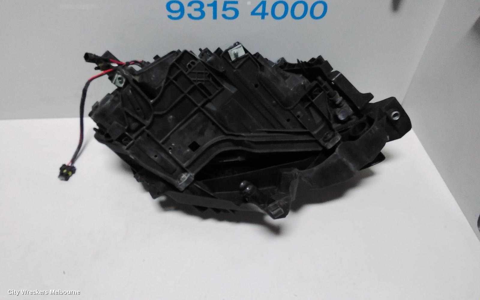 AUDI A4 LEFT HEADLAMP, B8 8K, HALOGEN TYPE, 02/2008 - 06/2012