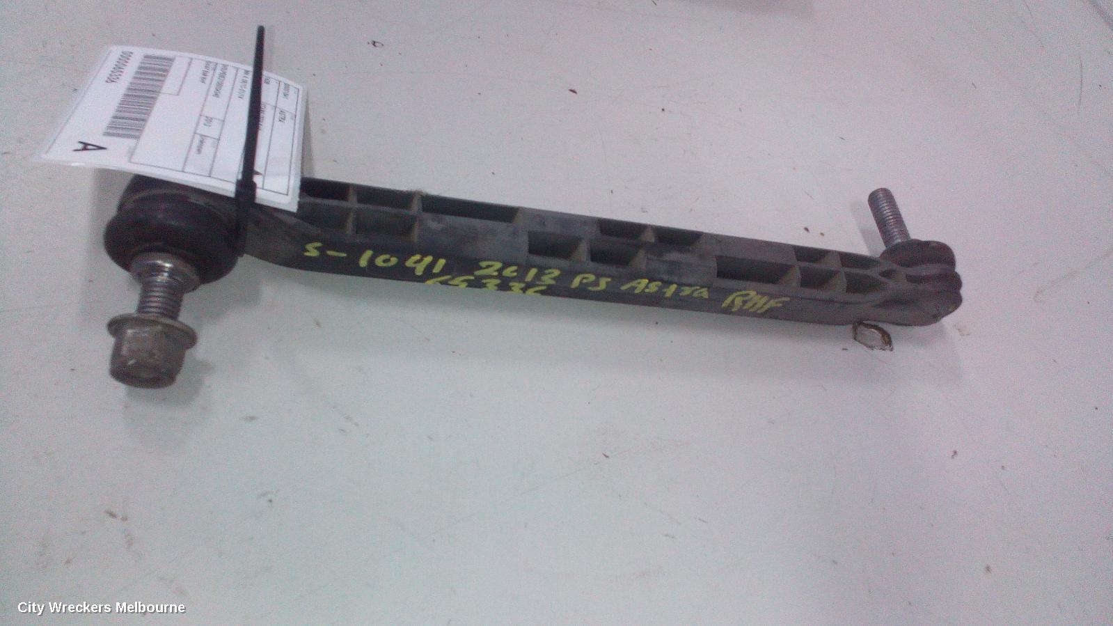 OPEL ASTRA STABILISER BAR, MK 4, 09/2012 - 01/2014