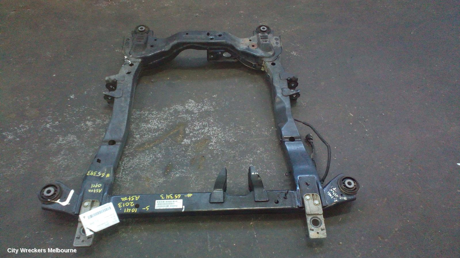 OPEL ASTRA FRT XMEMBER/CRADLE, MK 4, 09/2012 - 01/2014