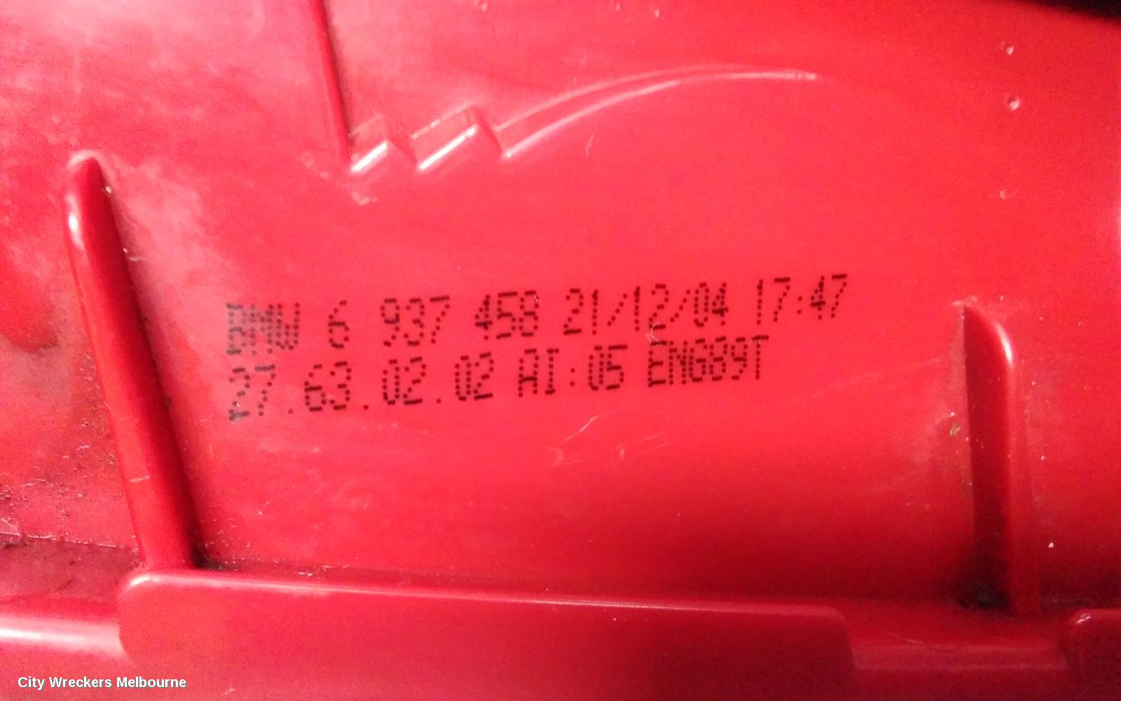 BMW 3 SERIES RIGHT TAILLIGHT, E90, SEDAN, NON LED TYPE, 03/2005 - 10/2008