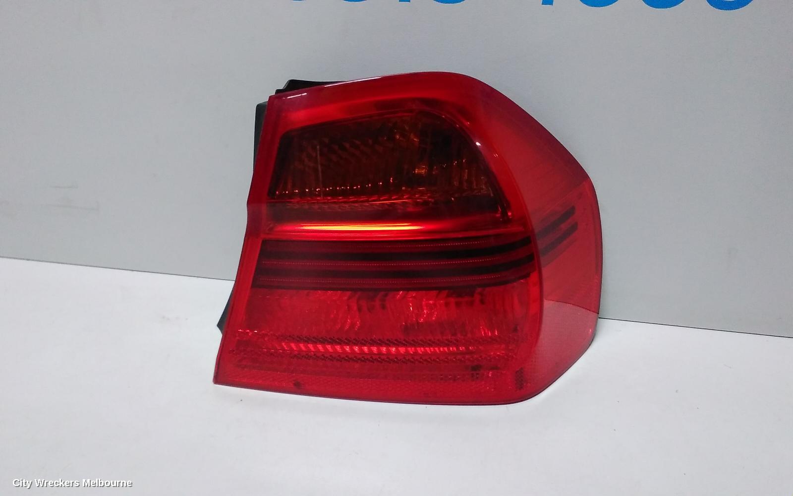 BMW 3 SERIES RIGHT TAILLIGHT, E90, SEDAN, NON LED TYPE, 03/2005 - 10/2008