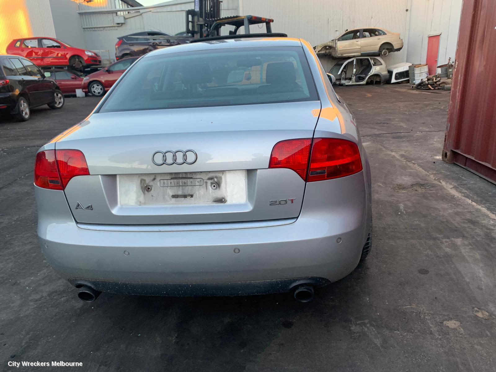 AUDI A4 BOOTLID/TAILGATE, BOOTLID, B7 (A4/S4), SEDAN, NON SPOILER TYPE, S-LINE, 11/2004 - 09/2008