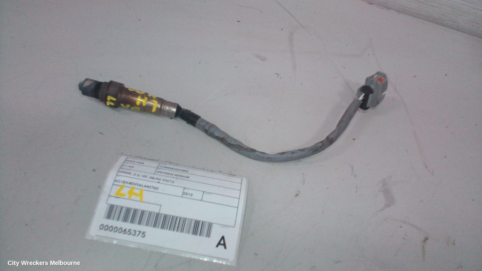 HOLDEN COMMODORE OXYGEN SENSOR, UPPER, 3.6, VE, 08/2006 - 04/2013