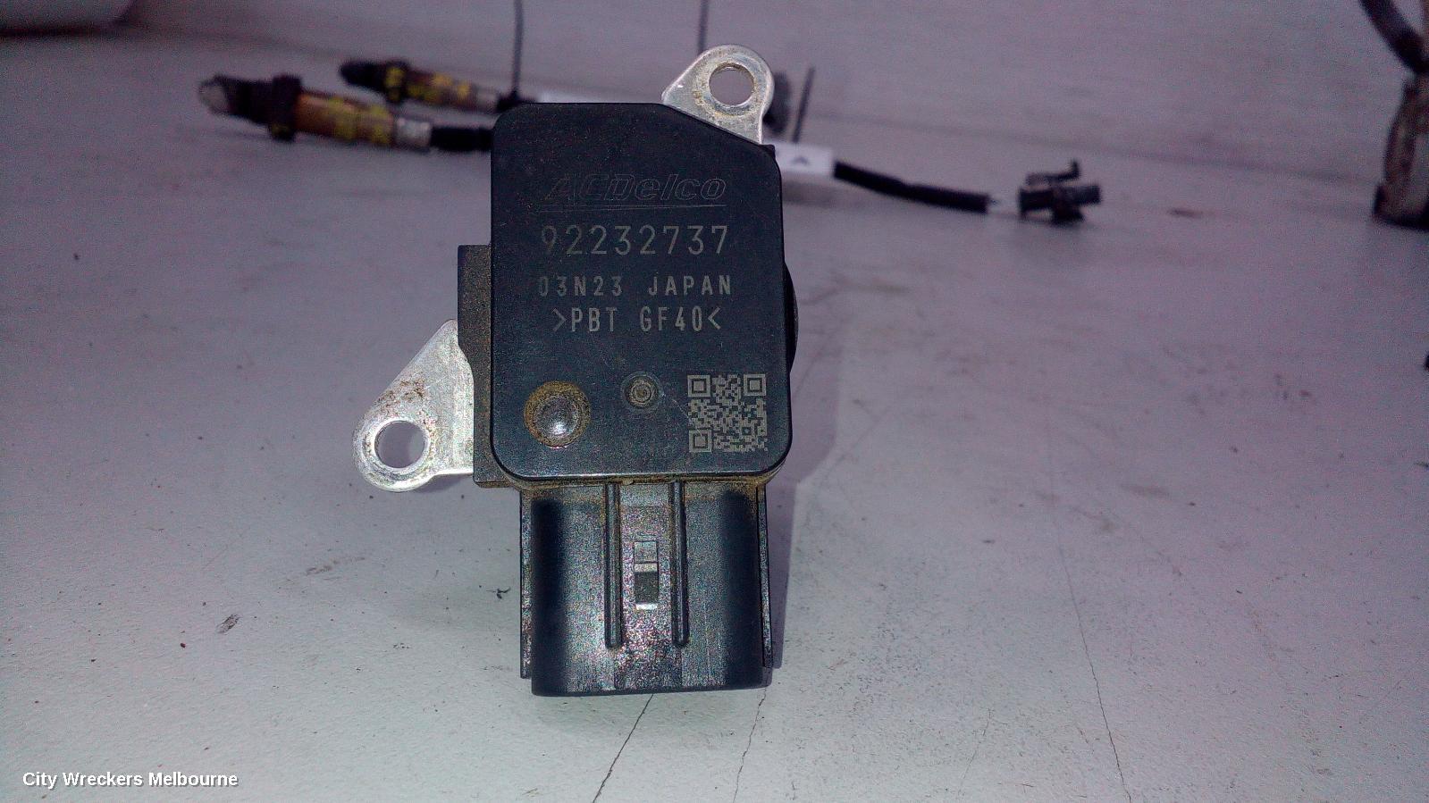 HOLDEN COMMODORE AIR FLOW METER, 3.0/3.6, LF1/LFW/LLT/LY7/LWR, FLAT TYPE (5 PIN), VE S2, 08/2009 - 12/2011