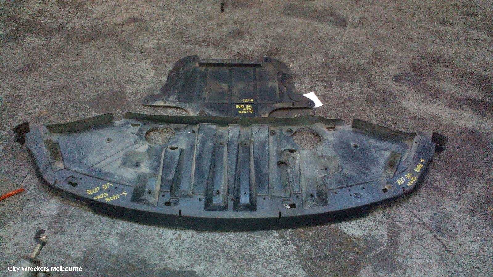HOLDEN COMMODORE LOWER ENGINE SPLASH TRAY