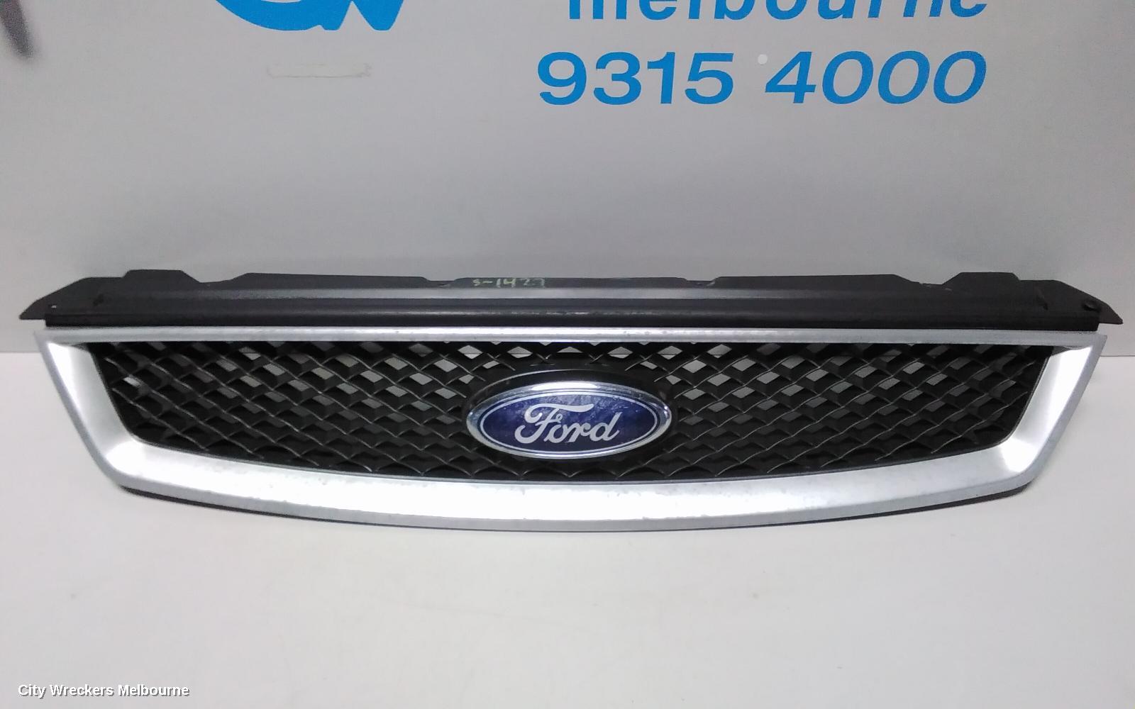 FORD FOCUS GRILLE, LS-LT, CHROME TYPE, 06/2005 - 04/2009