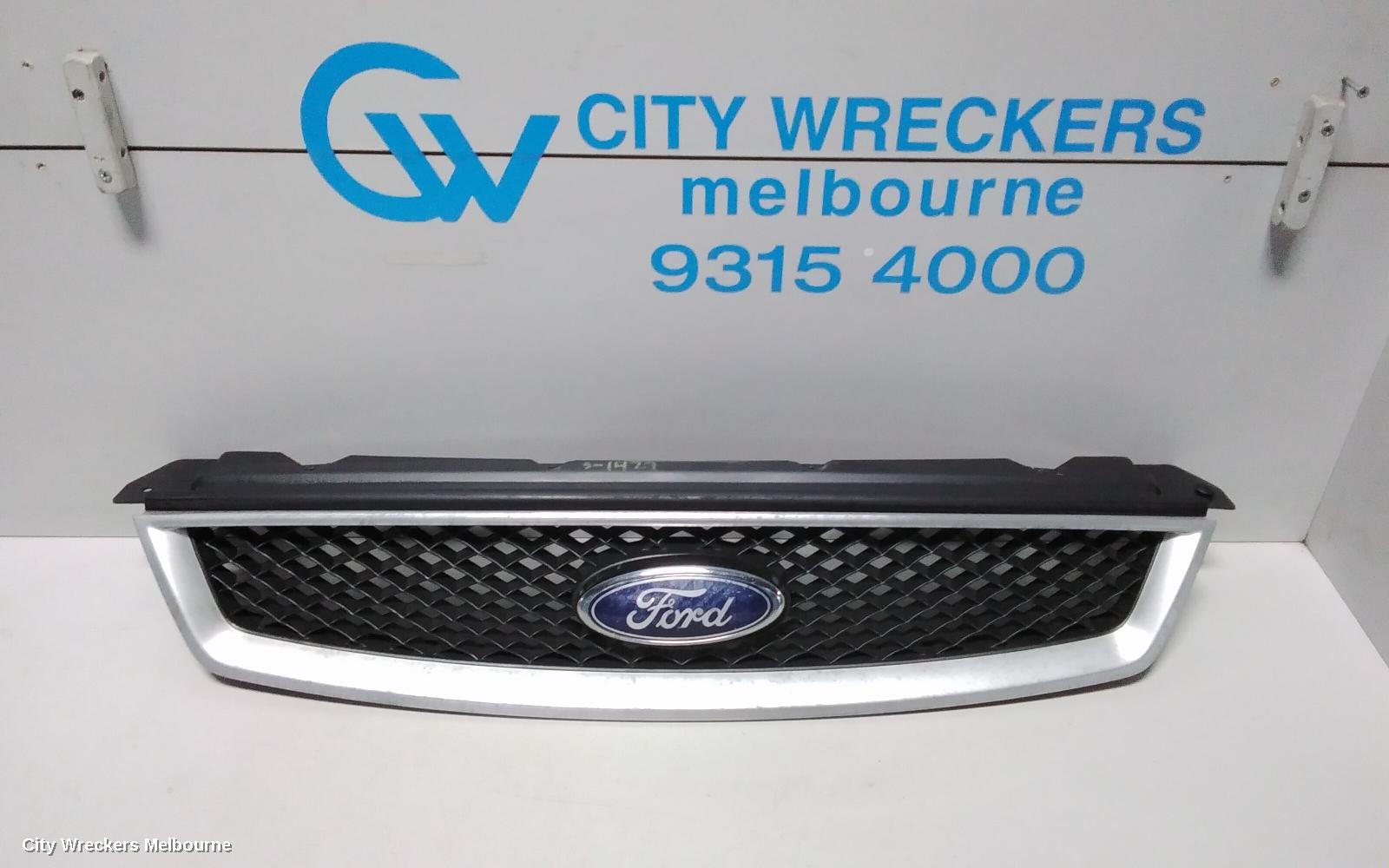 FORD FOCUS GRILLE, LS-LT, CHROME TYPE, 06/2005 - 04/2009