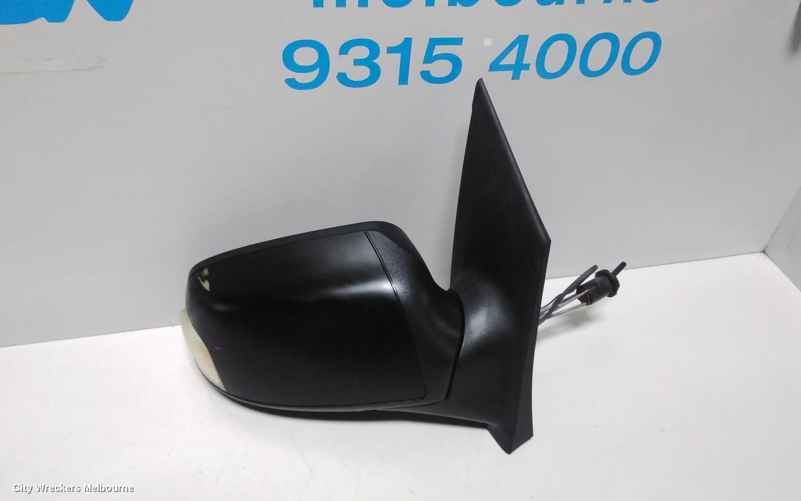 FORD FOCUS RIGHT DOOR MIRROR, LT, HATCH/SEDAN, POWER, BLACK, 05/2007 - 04/2009