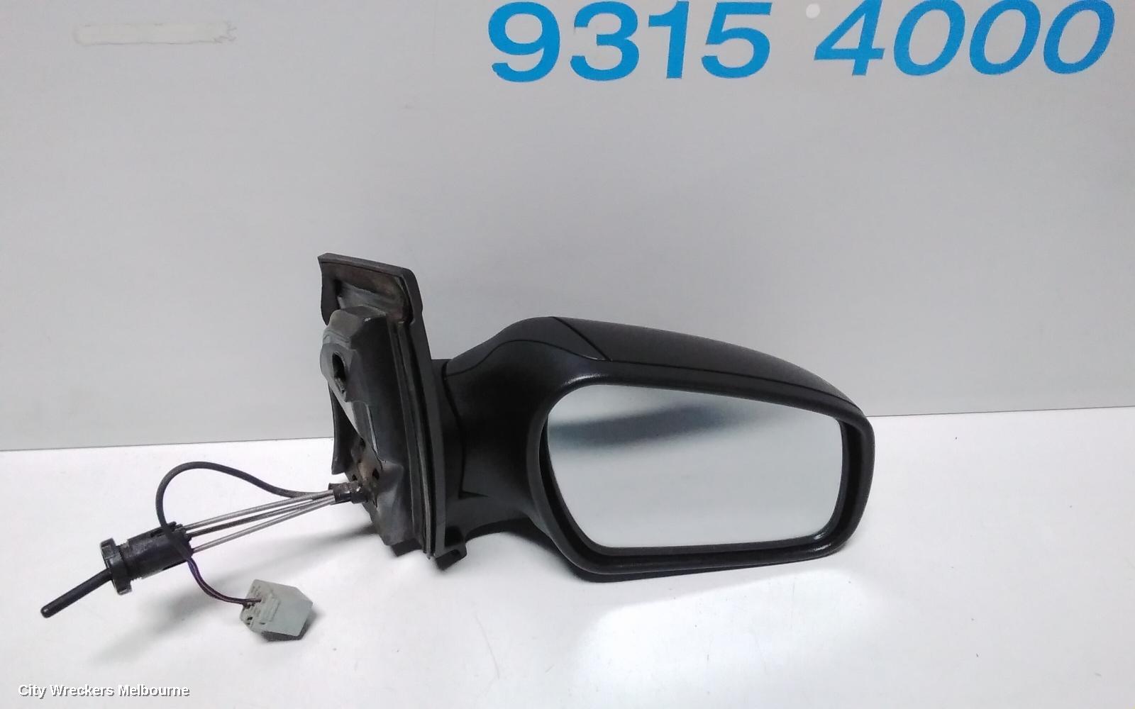 FORD FOCUS RIGHT DOOR MIRROR, LT, HATCH/SEDAN, POWER, BLACK, 05/2007 - 04/2009