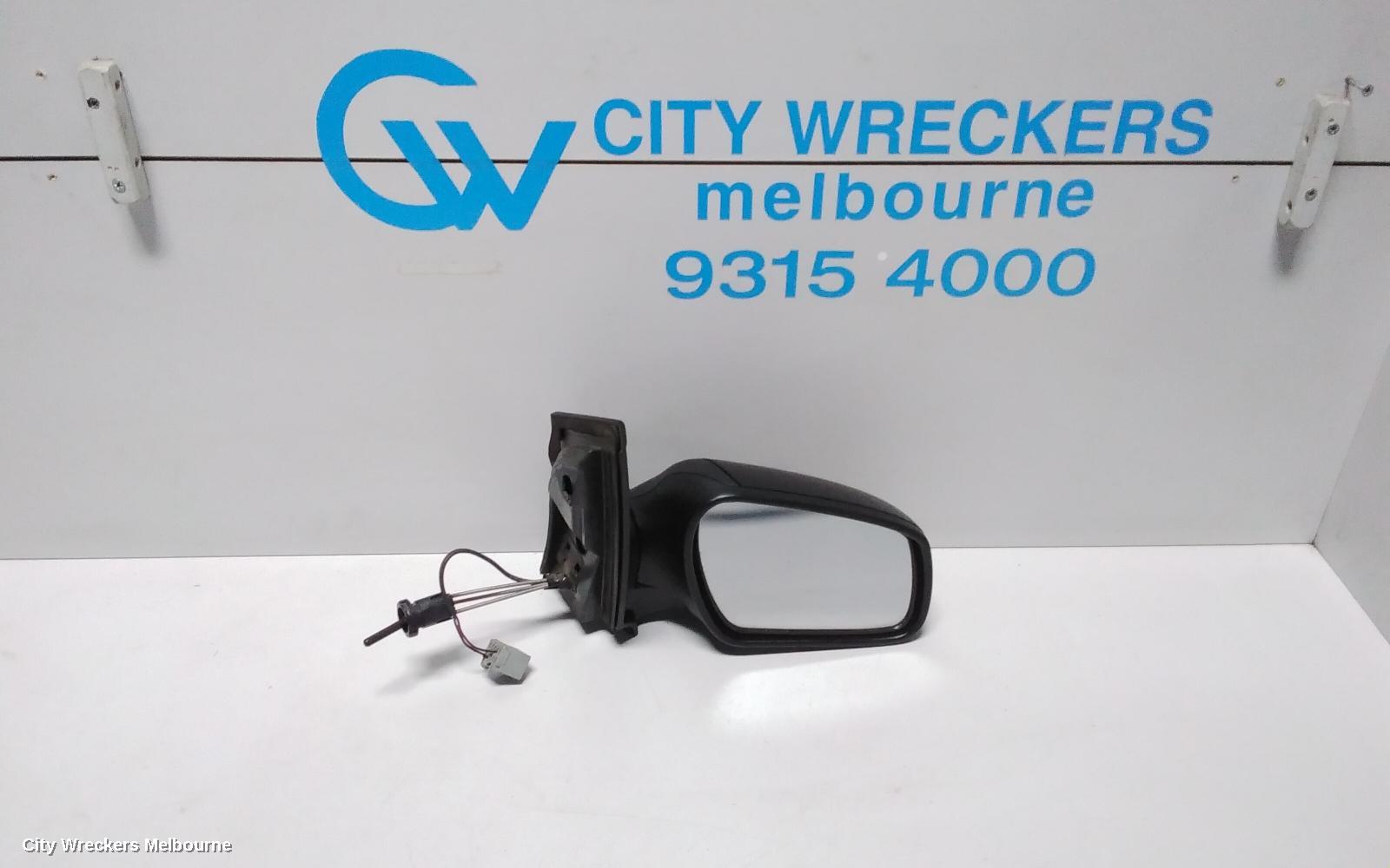 FORD FOCUS RIGHT DOOR MIRROR, LT, HATCH/SEDAN, POWER, BLACK, 05/2007 - 04/2009