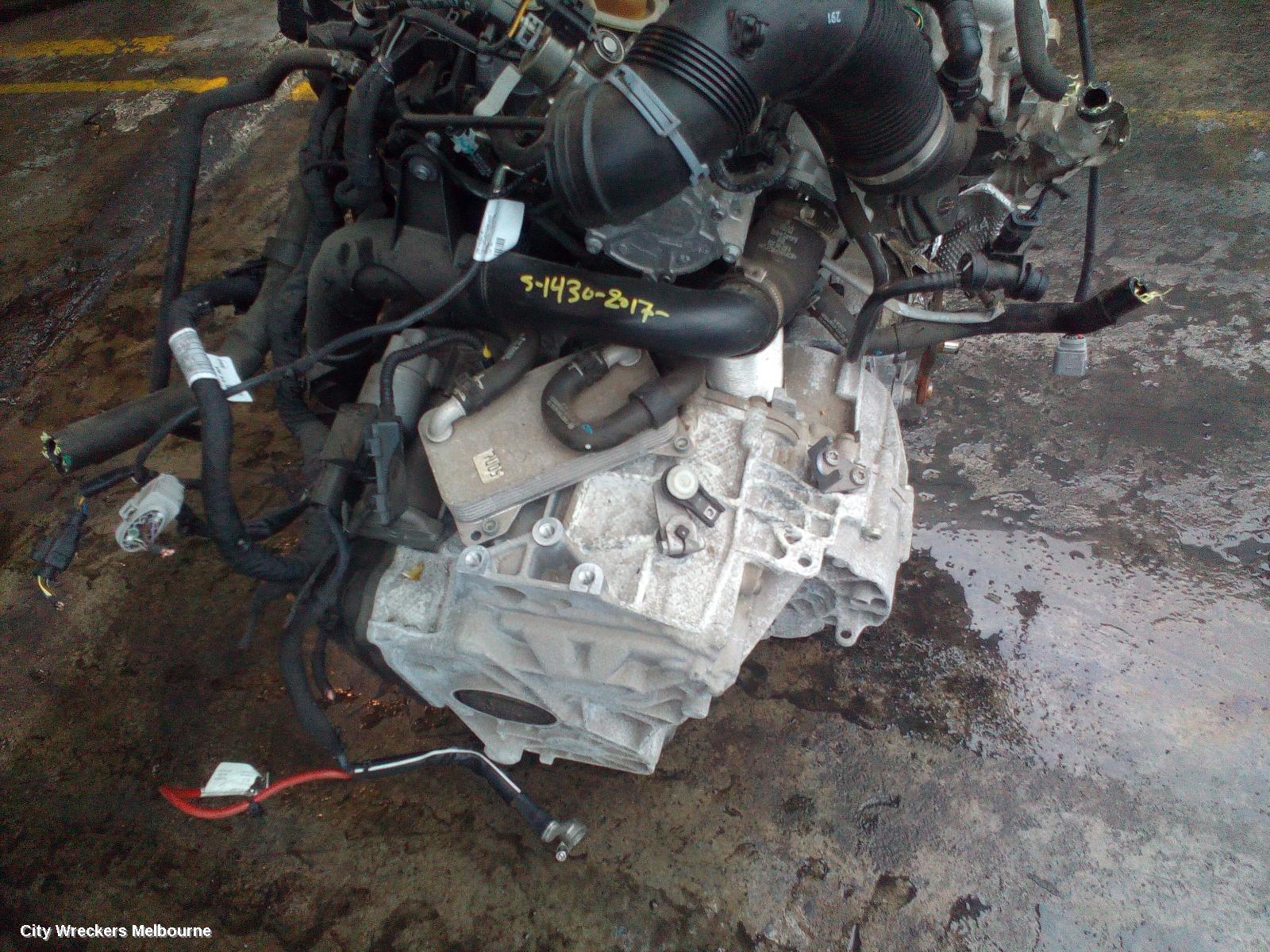 VOLKSWAGEN TIGUAN TRANS/GEARBOX, AUTO, AWD, PETROL, 2.0, 7 SPEED, NO TRANSFER CASE, 5NA, TAH CODE, 06/2016 ONWARDS