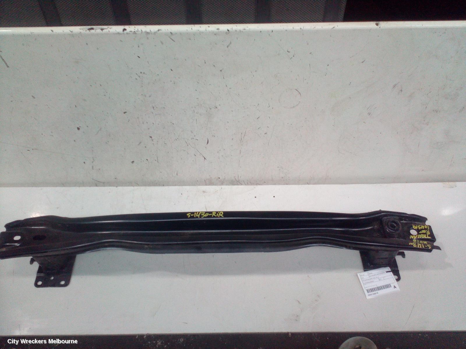 VOLKSWAGEN TIGUAN R/BAR BRACKET/REINFO, MAIN REINFORCEMENT, 5NA, 06/2016 ONWARDS