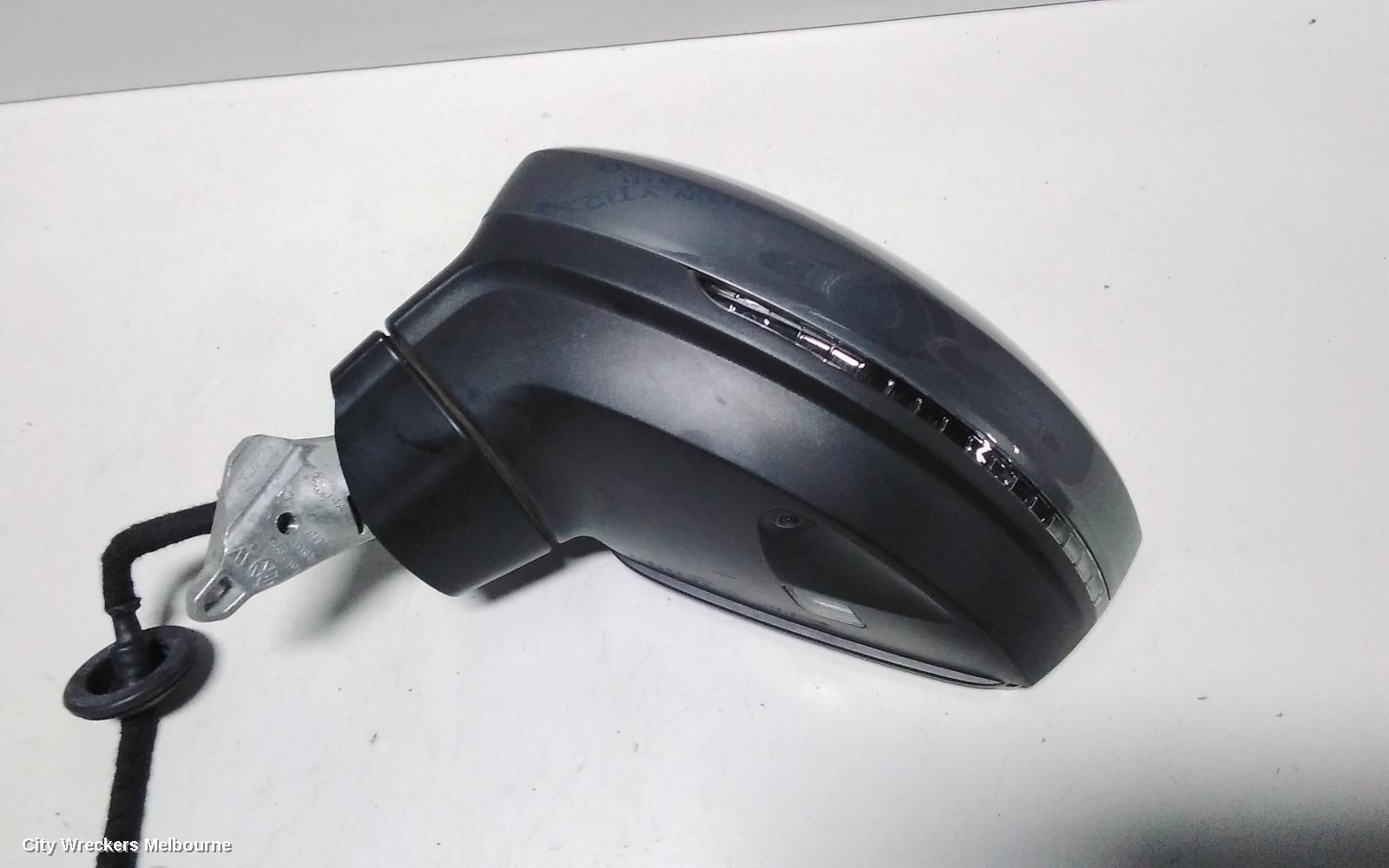 VOLKSWAGEN TIGUAN LEFT DOOR MIRROR, 5NA, POWER FOLD, W/ SIDE ASSIST & CAMERA TYPE (6XQ/KA6), 06/2016 ONWARDS
