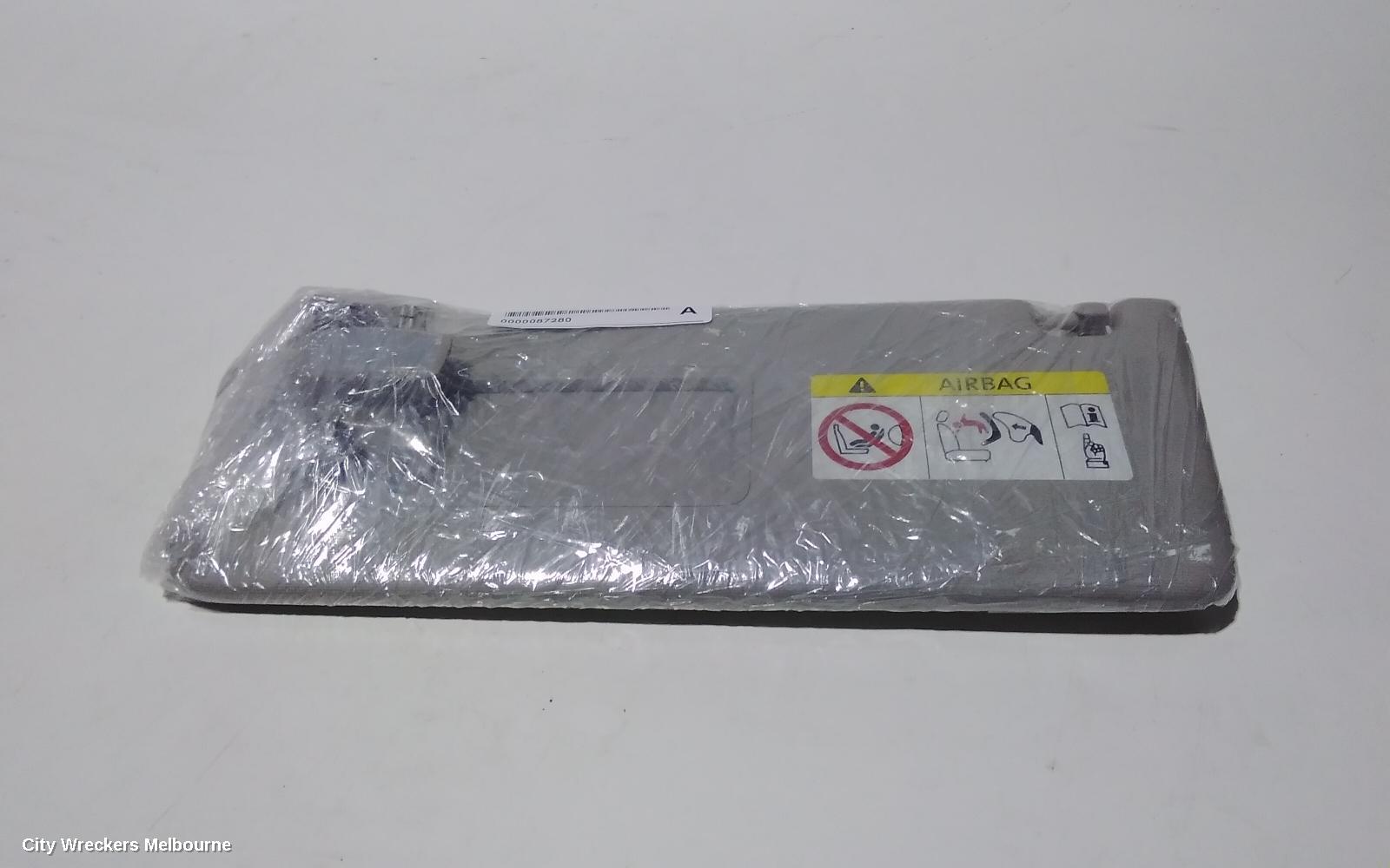 VOLKSWAGEN TIGUAN SUNVISOR, 5NA, LH SIDE, GREY, 06/2016 ONWARDS
