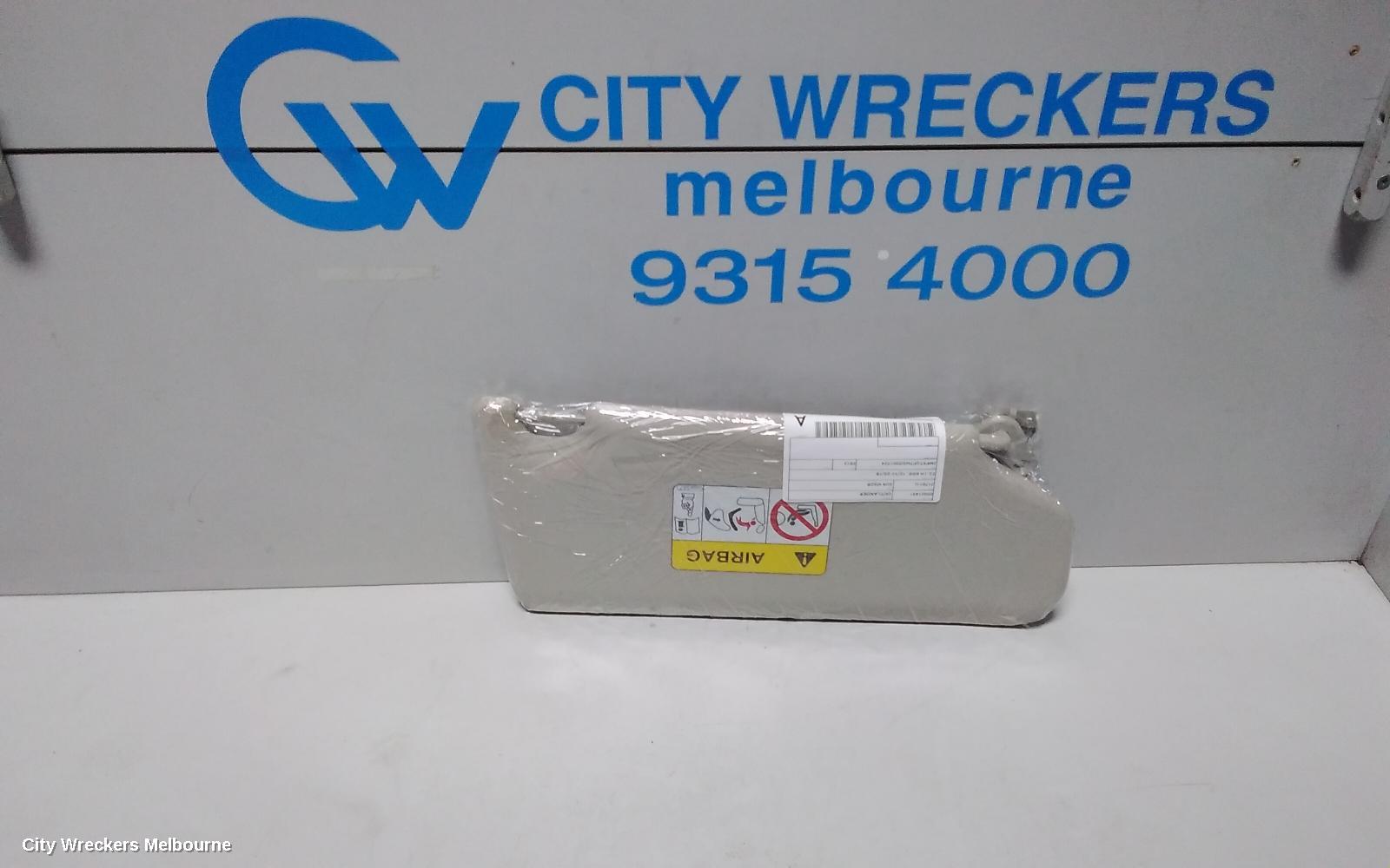 MITSUBISHI OUTLANDER SUNVISOR, ZJ, LH SIDE, 10/2012 - 03/2015