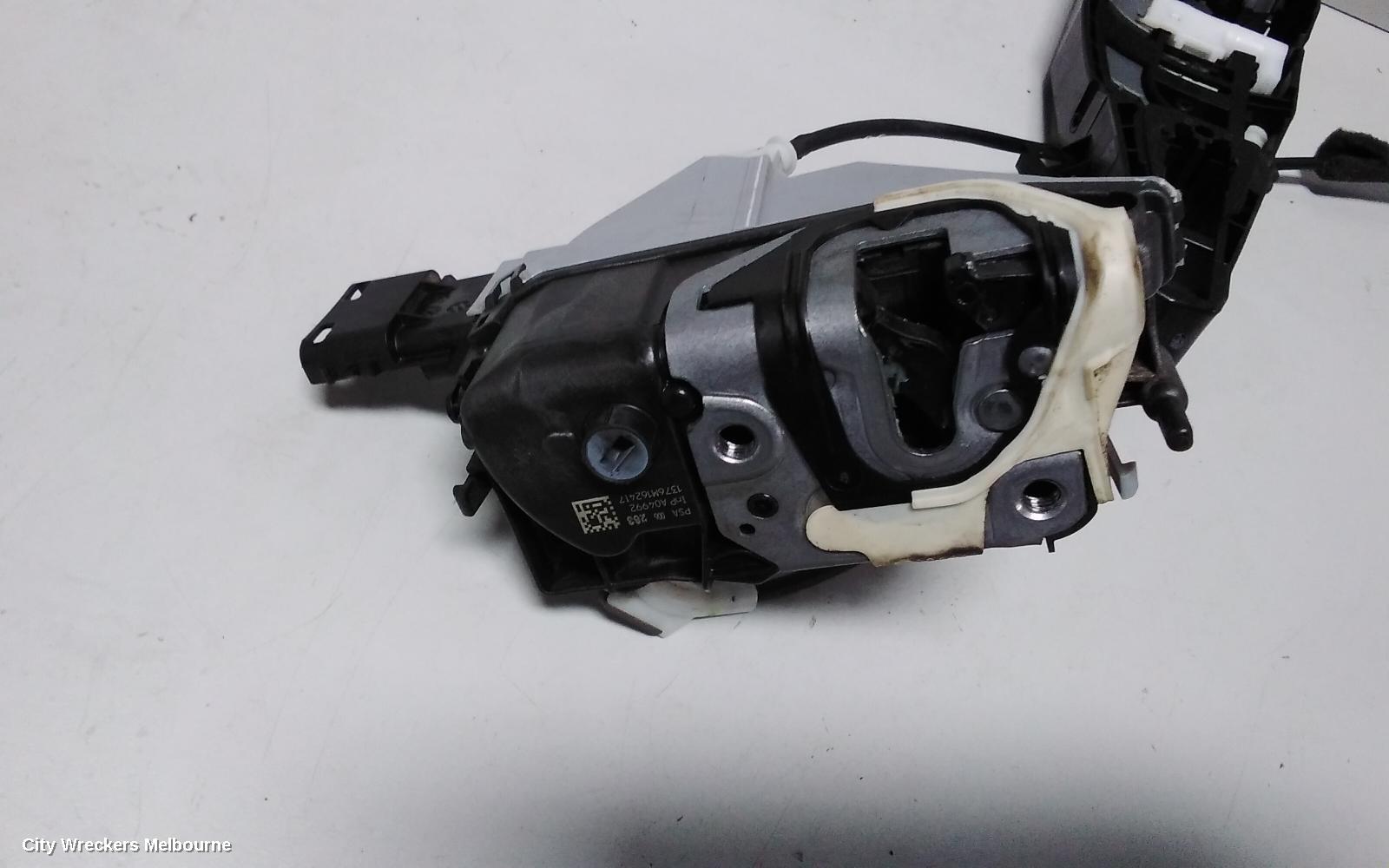 PEUGEOT 508 DOOR/BOOT/GATE LOCK, RIGHT REAR DOOR LOCK, 05/2011 - 12/2017