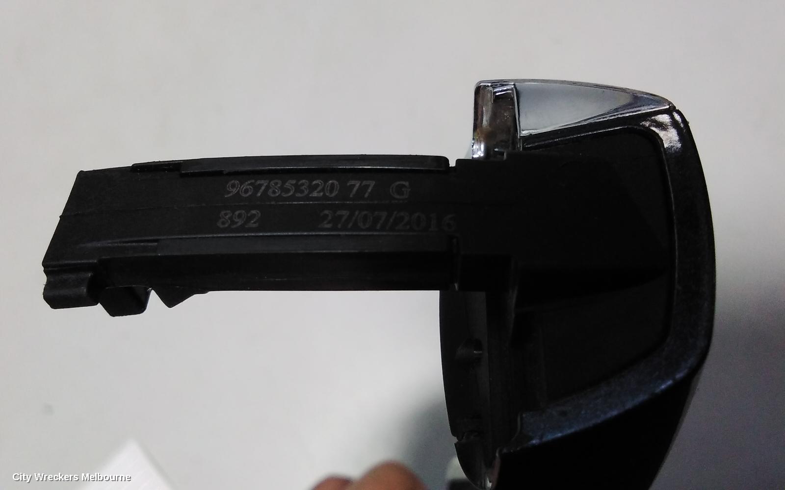 PEUGEOT 508 DOOR HANDLE, 07/2011 - 12/2017