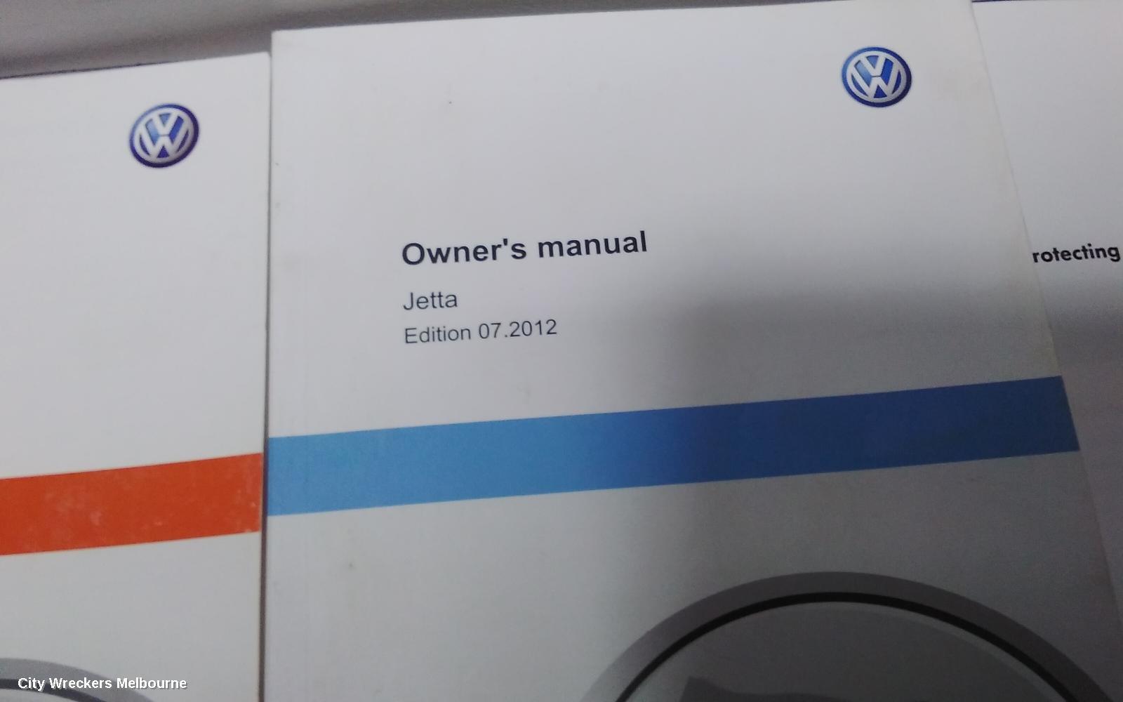 VOLKSWAGEN JETTA OWNERS HANDBOOK, 1B, PETROL, 02/2011 - 12/2017
