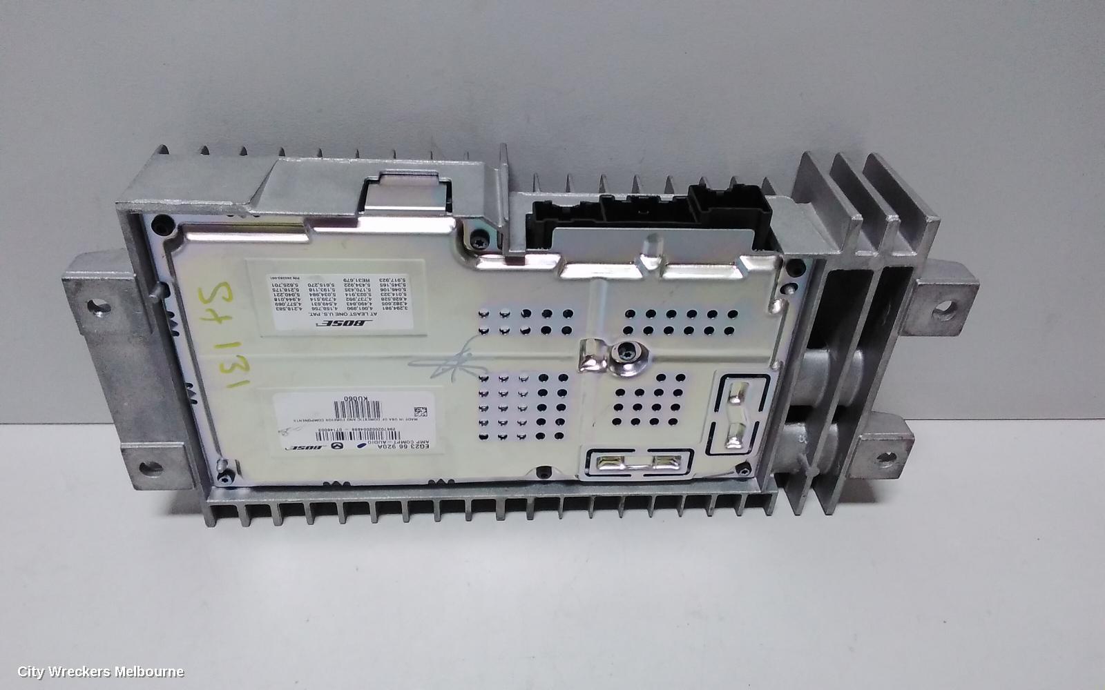 MAZDA CX7 RADIO/CD/DVD/SAT/TV, AMPLIFIER, ER, 11/2006 - 09/2009