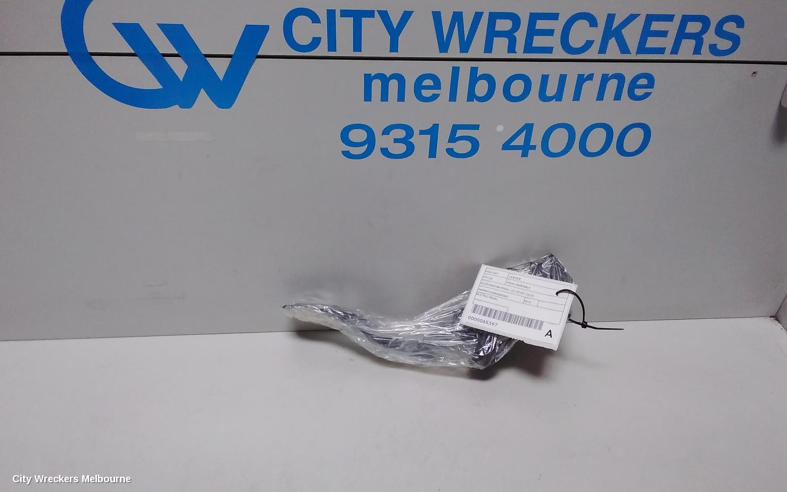 MITSUBISHI LANCER PEDAL ASSEMBLY, ACCELERATOR PEDAL, CJ, 07/2007 - 10/2015