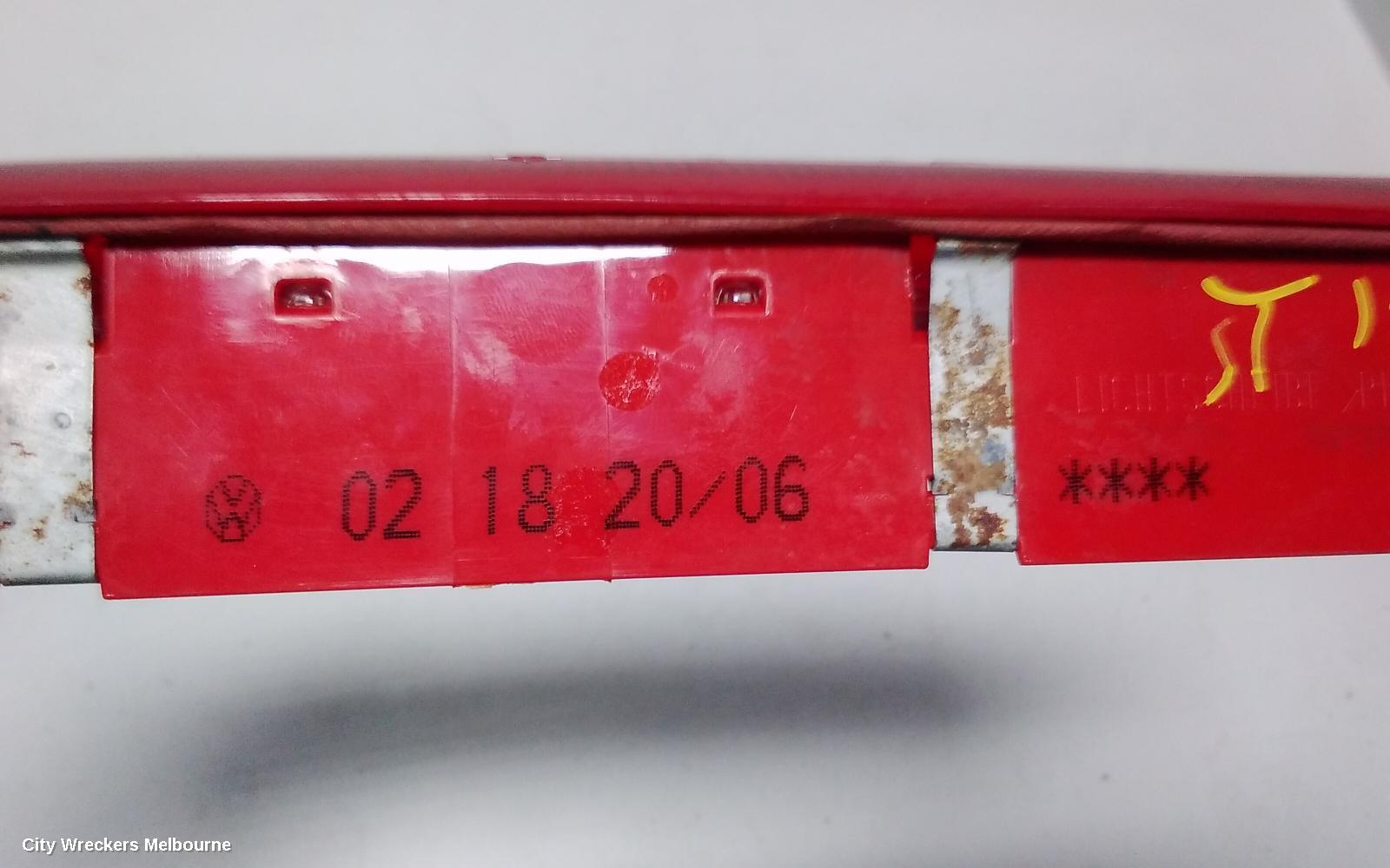 VOLKSWAGEN GOLF HIGH LEVEL STOPLIGHT, GEN 5 06/2004 - 02/2009