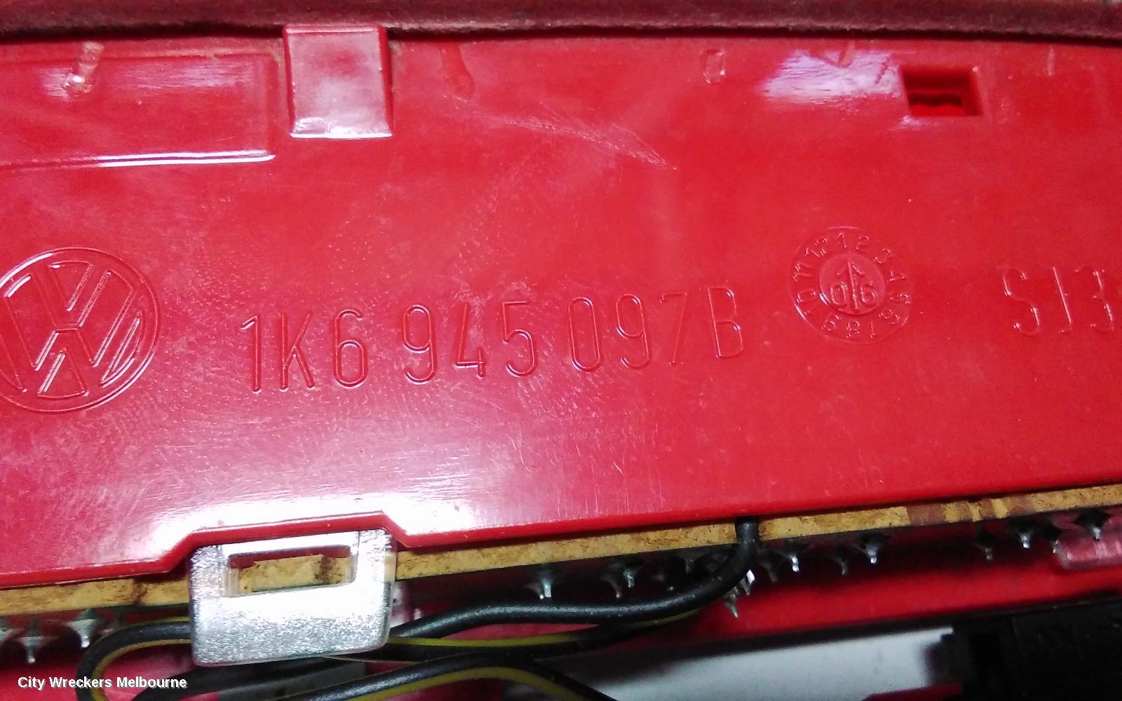 VOLKSWAGEN GOLF HIGH LEVEL STOPLIGHT, GEN 5 06/2004 - 02/2009