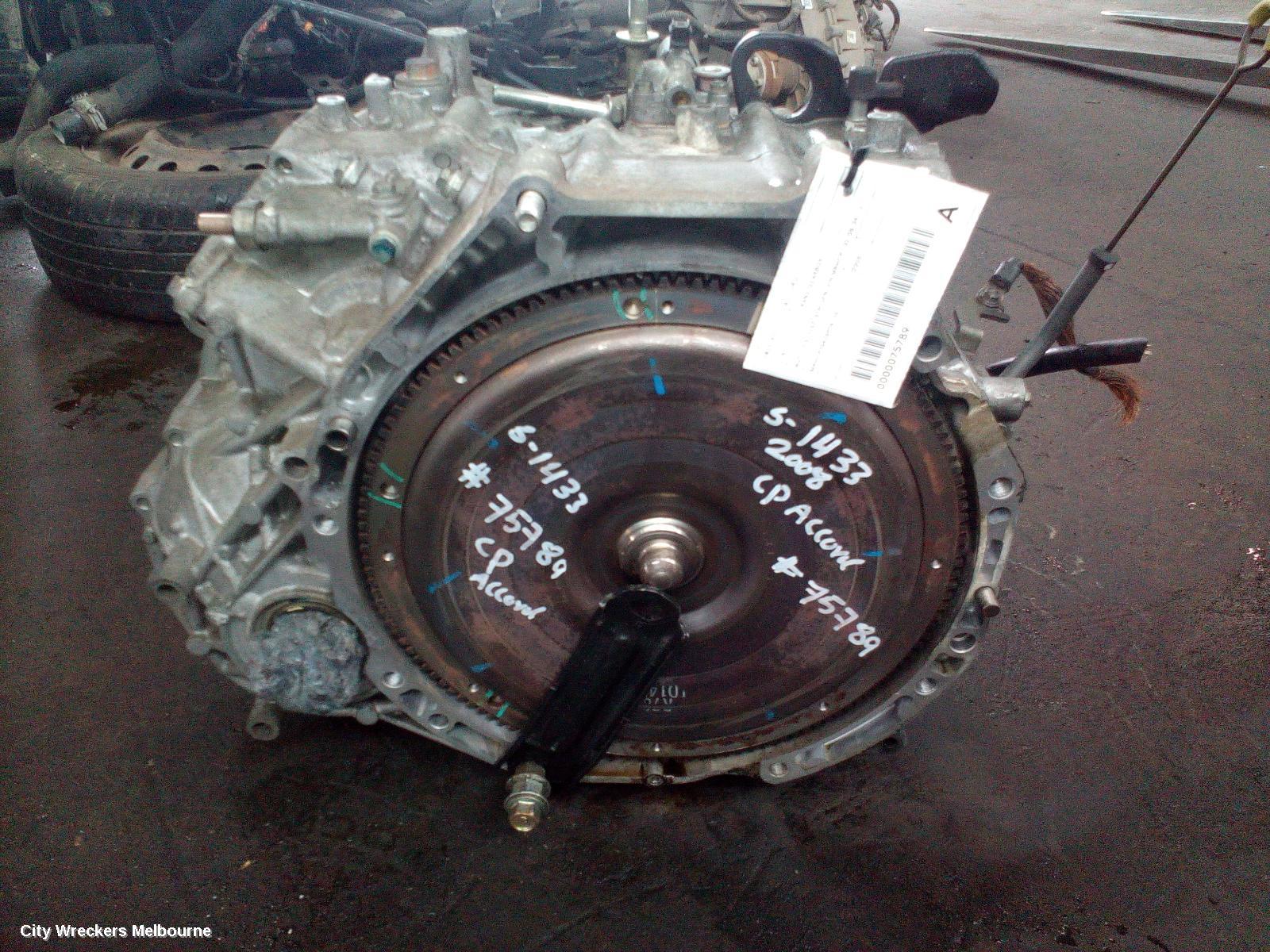 HONDA ACCORD TRANS/GEARBOX, AUTO, 3.5, J35Z, 8TH GEN (VIN MRHCP), 02/2008 - 04/2013