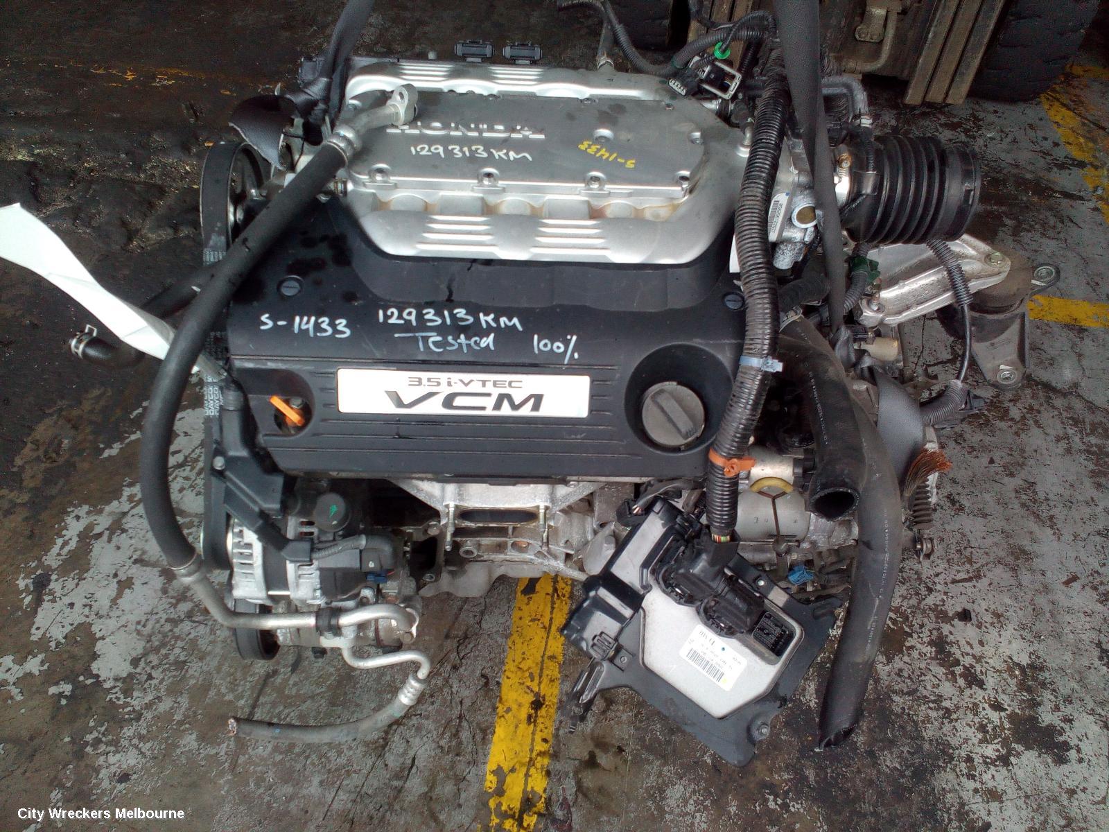 HONDA ACCORD TRANS/GEARBOX, AUTO, 3.5, J35Z, 8TH GEN (VIN MRHCP), 02/2008 - 04/2013