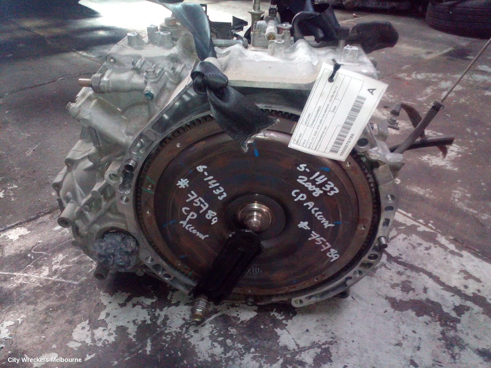 HONDA ACCORD TRANS/GEARBOX, AUTO, 3.5, J35Z, 8TH GEN (VIN MRHCP), 02/2008 - 04/2013