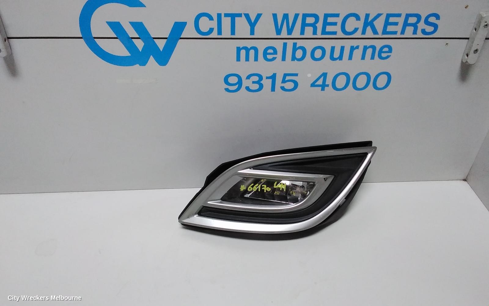 MAZDA CX9 LEFT INDICATOR/FOG/SIDE, BUMPER FOGLAMP, TB, 06/2009 - 10/2012