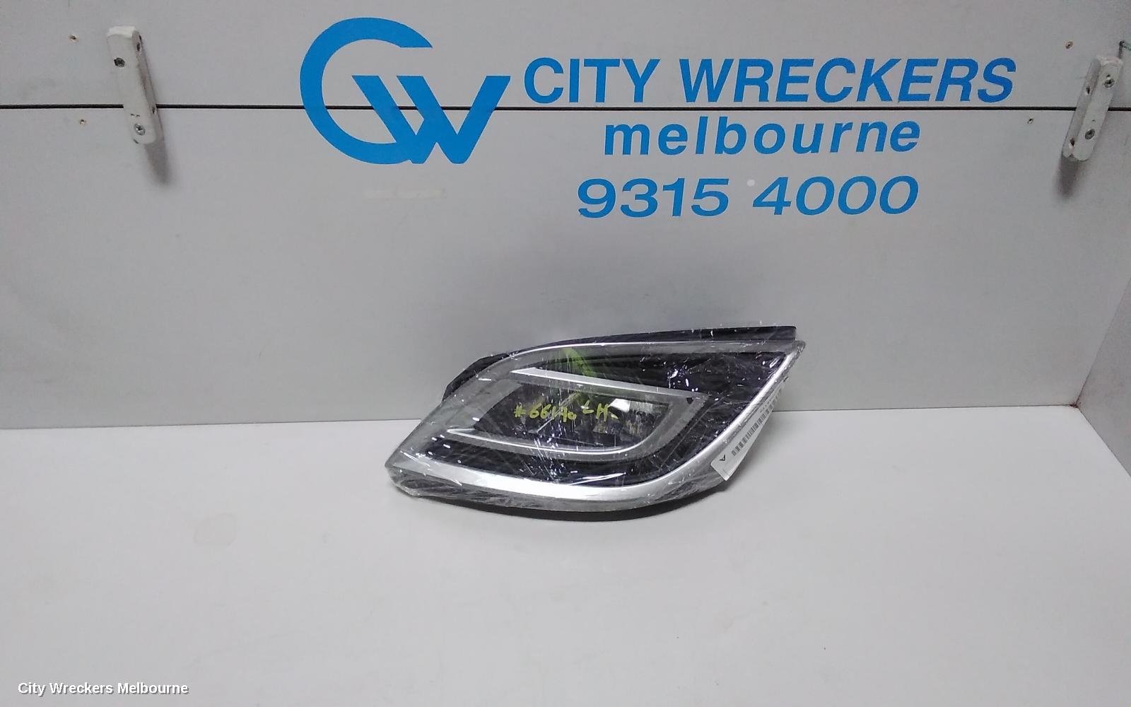 MAZDA CX9 LEFT INDICATOR/FOG/SIDE, BUMPER FOGLAMP, TB, 06/2009 - 10/2012