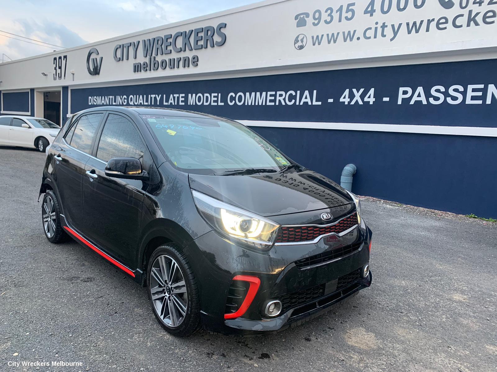 KIA PICANTO LEFT TAILLIGHT, BUMPER REFLECTOR, JA, 05/2017 ONWARDS