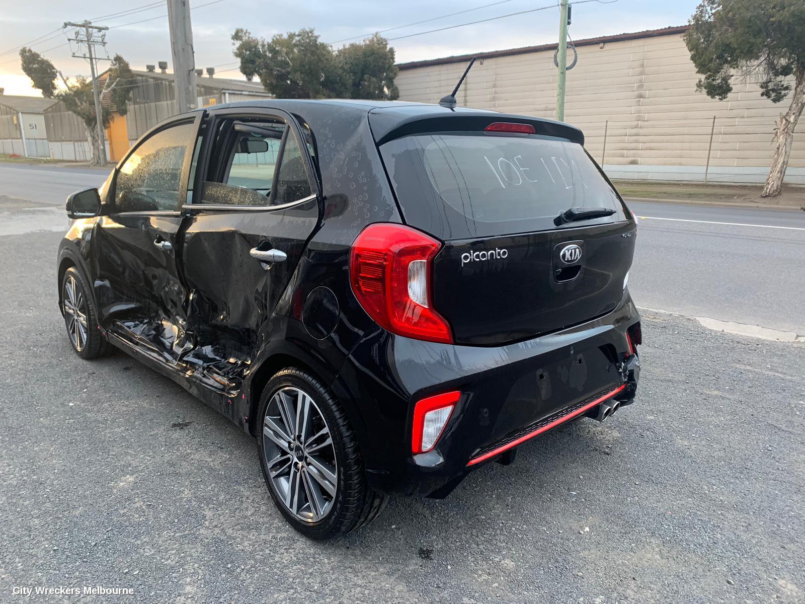 KIA PICANTO LEFT TAILLIGHT, BUMPER REFLECTOR, JA, 05/2017 ONWARDS
