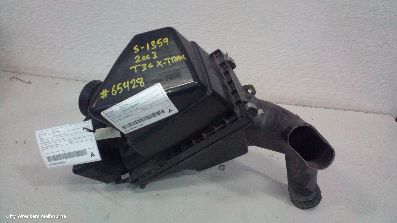 NISSAN XTRAIL AIR CLEANER/BOX, AIR CLEANER, T30, 10/2001 - 12/2005