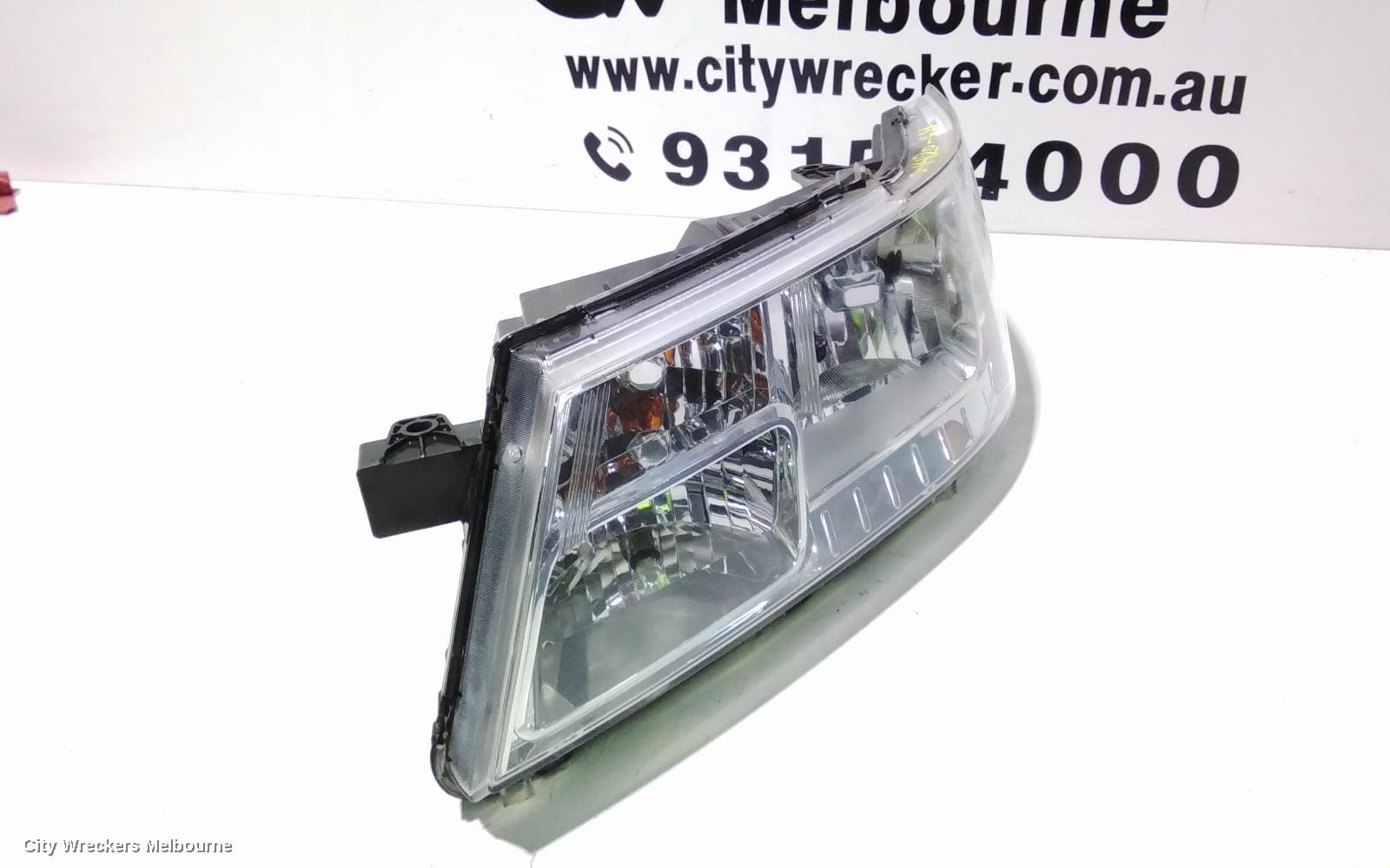 DODGE JOURNEY LEFT HEADLAMP, JC, CHROME INSERT, 05/2008 - 12/2016