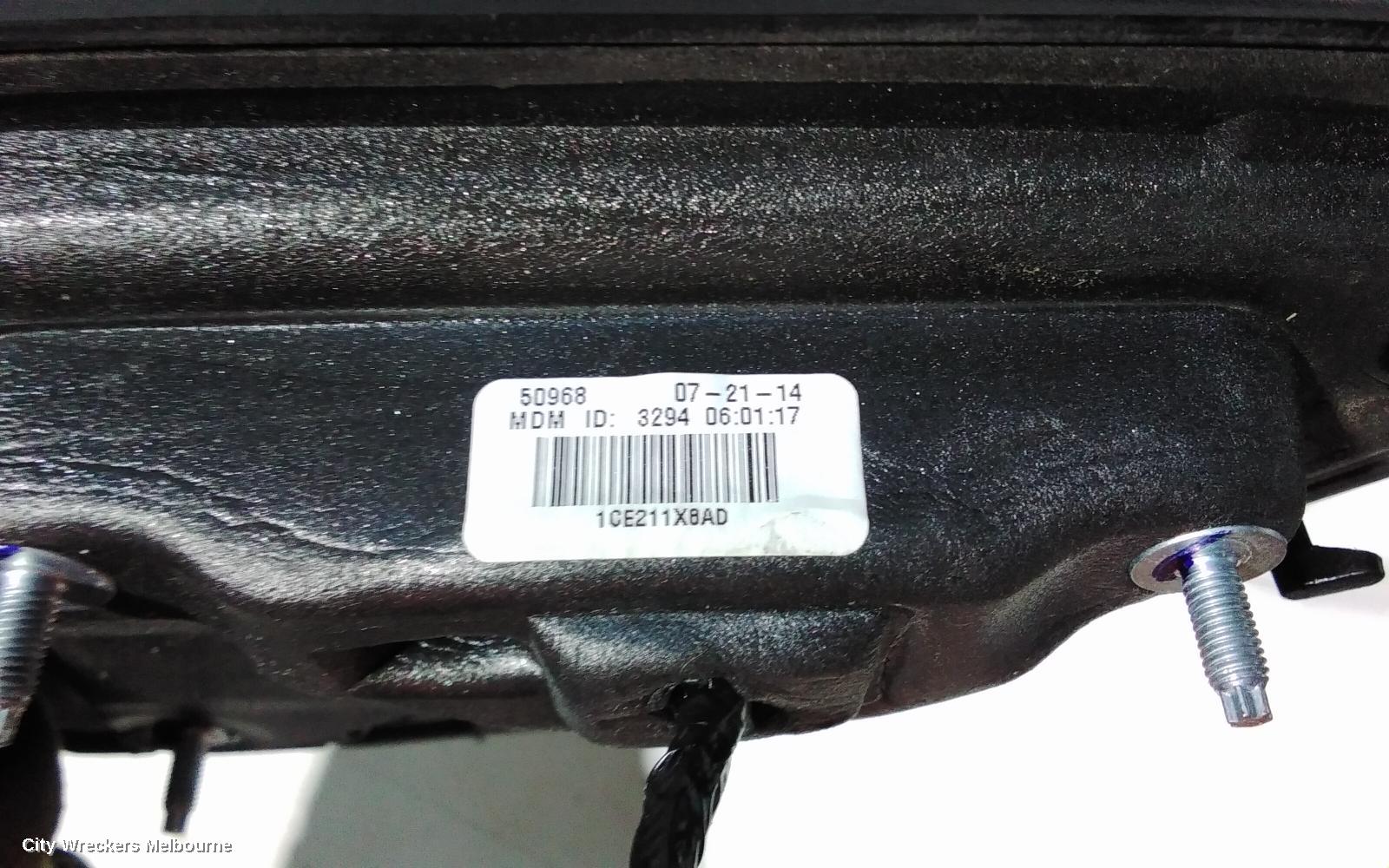 DODGE JOURNEY LEFT DOOR MIRROR, JC, 09/2008 - 12/2016