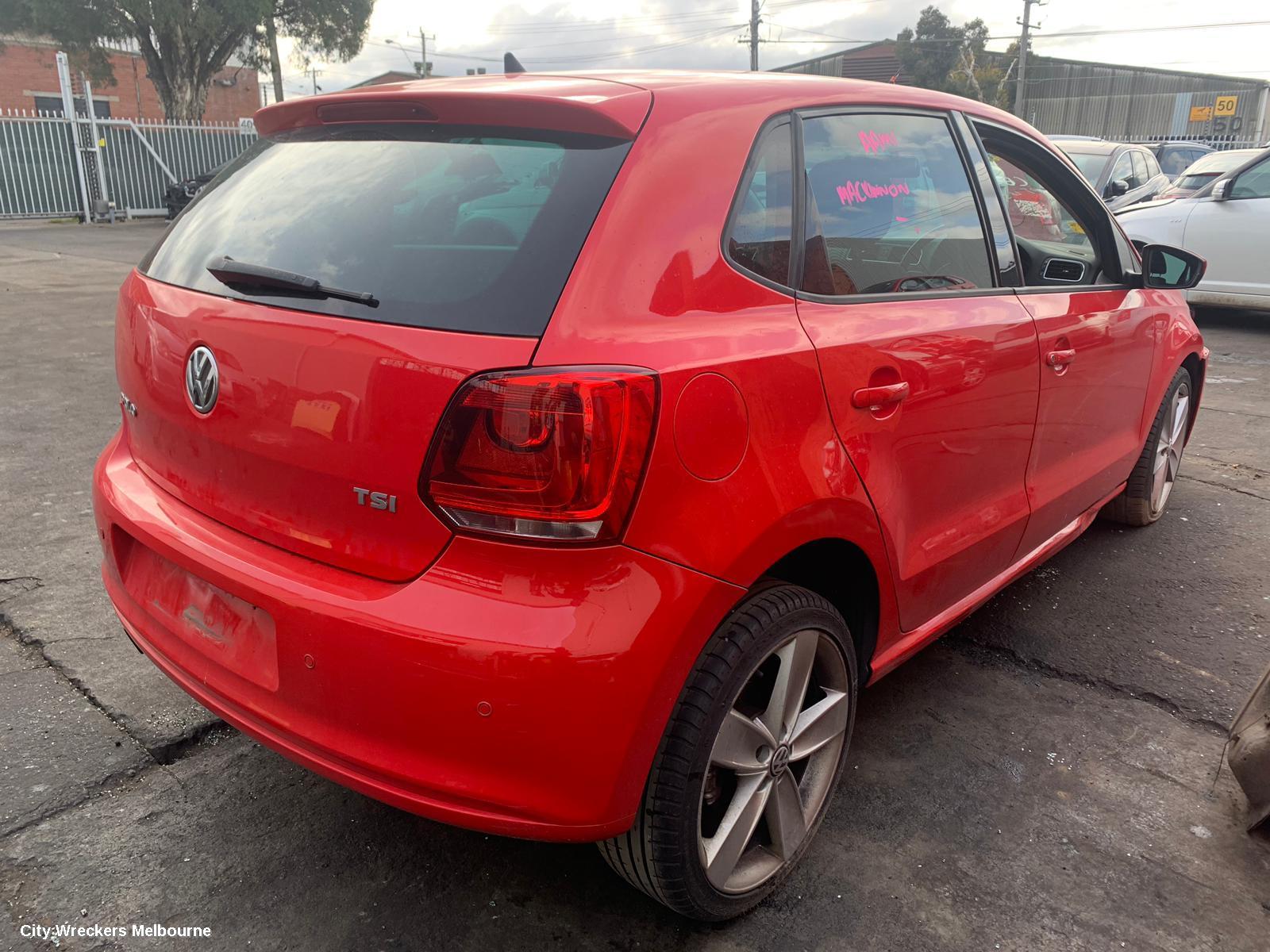 VOLKSWAGEN POLO RIGHT DOOR MIRROR, 6R, HEATED TYPE, 05/2010 - 05/2014
