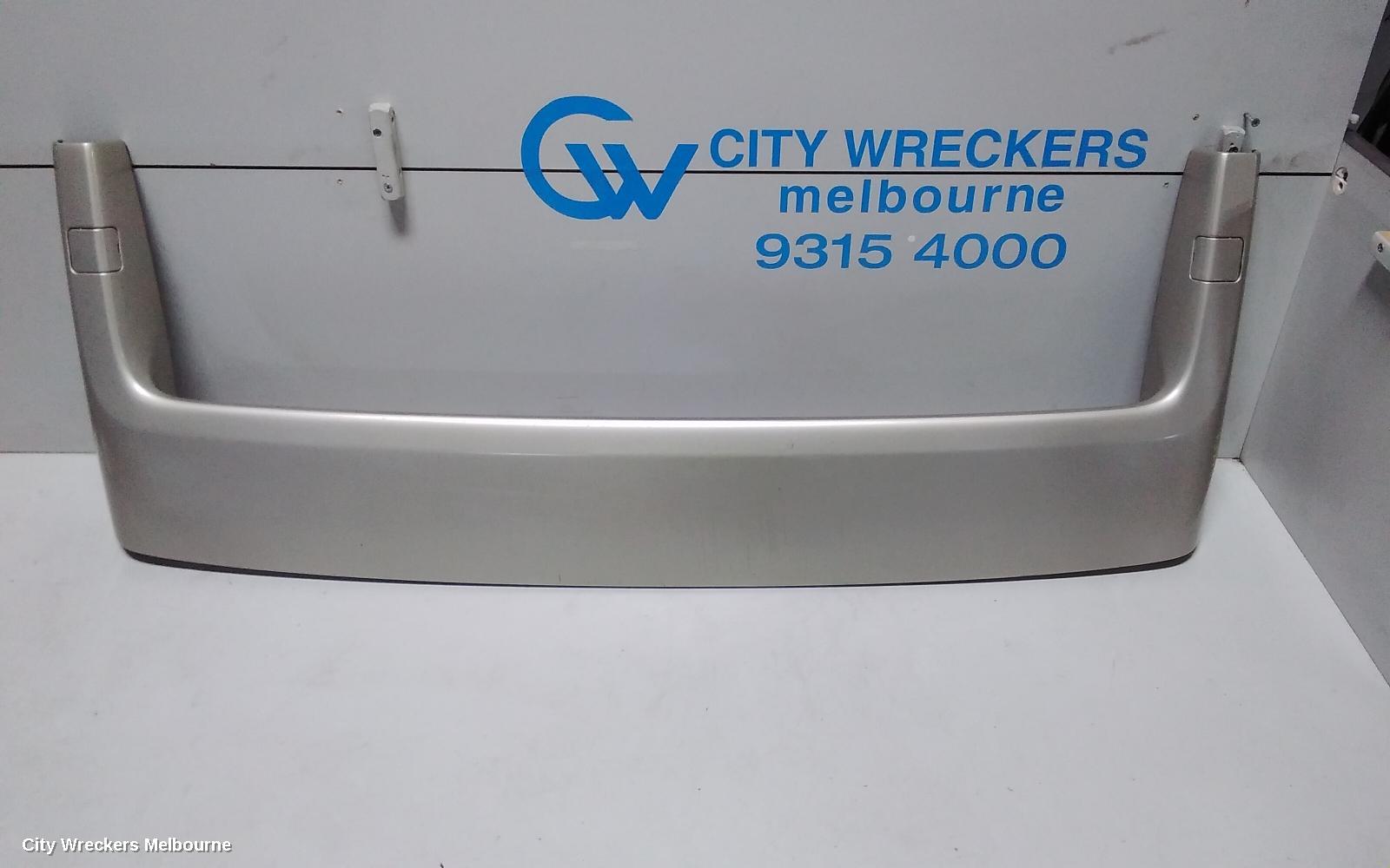 NISSAN XTRAIL REAR SPOILER, ROOF SPOILER, T30, 10/2001 - 09/2007
