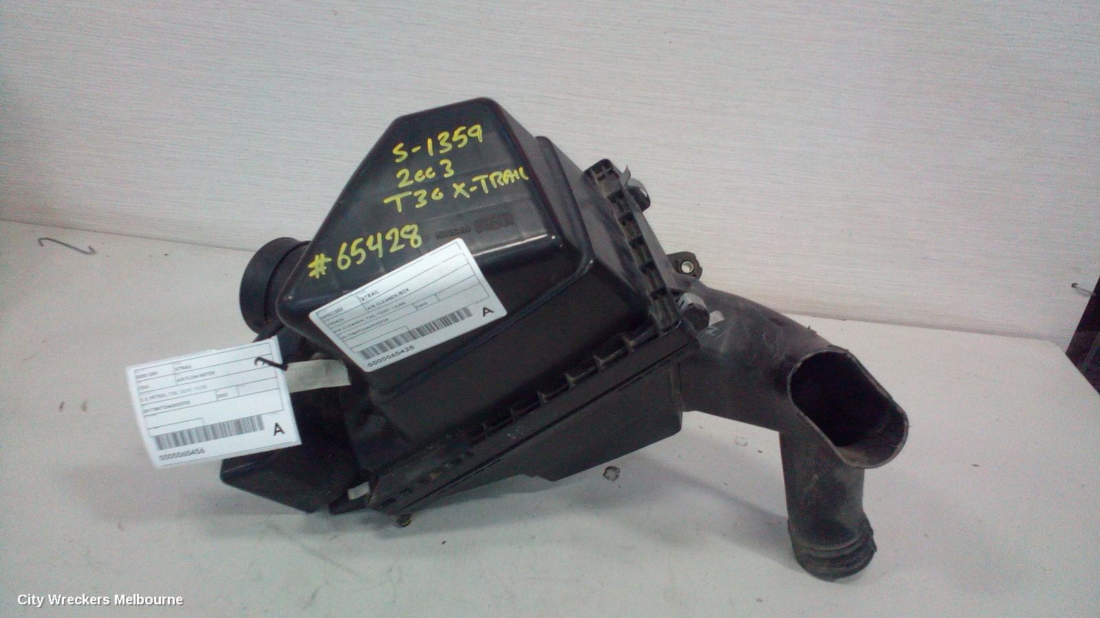 NISSAN XTRAIL AIR FLOW METER, 2.5, PETROL, T30, 10/2001 - 10/2003