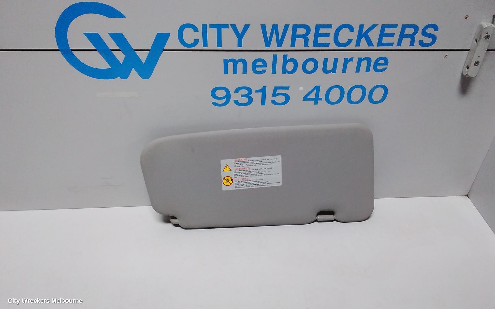 NISSAN XTRAIL SUNVISOR, T30, LH SIDE, 10/2001 - 09/2007