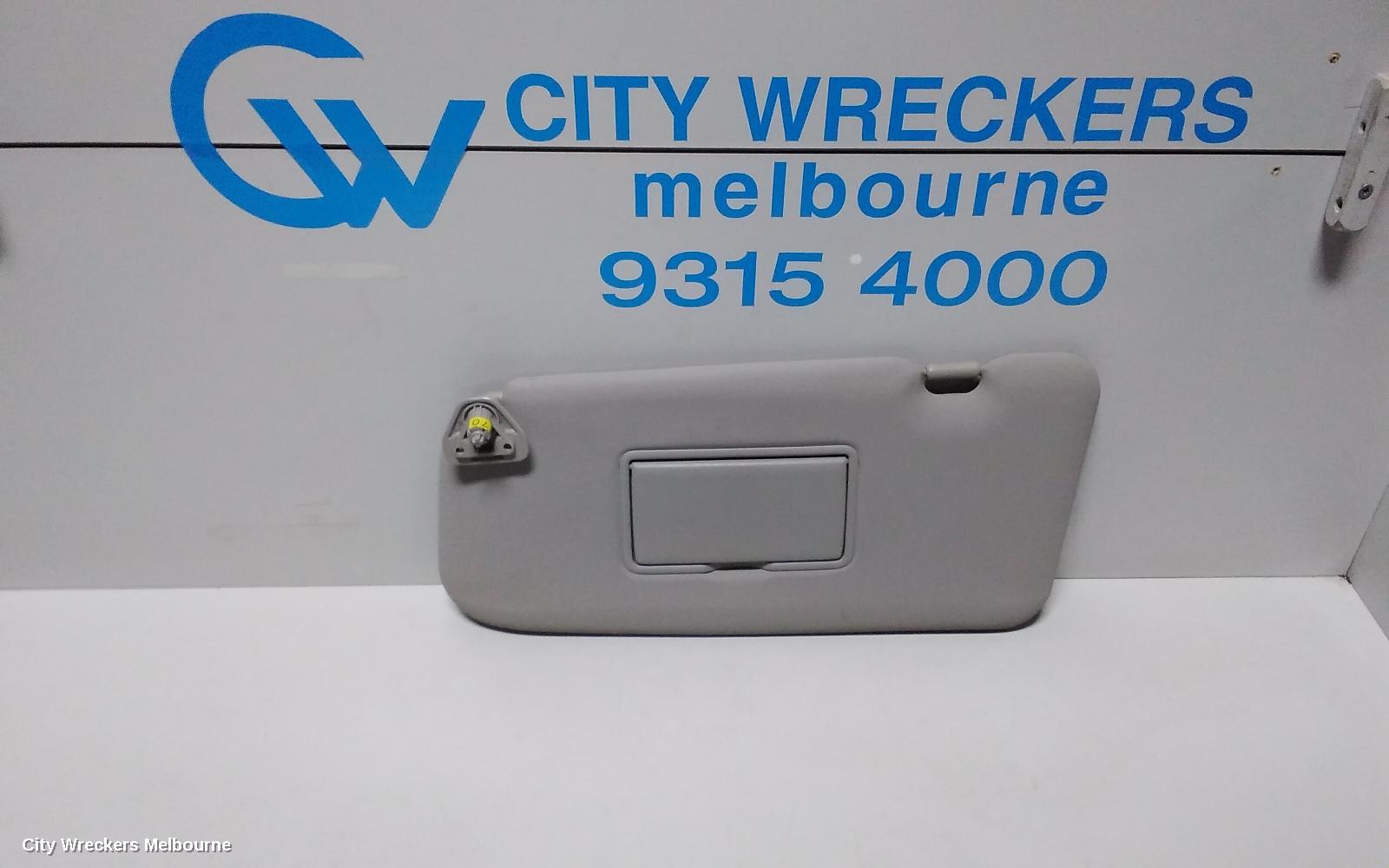 NISSAN XTRAIL SUNVISOR, T30, LH SIDE, 10/2001 - 09/2007